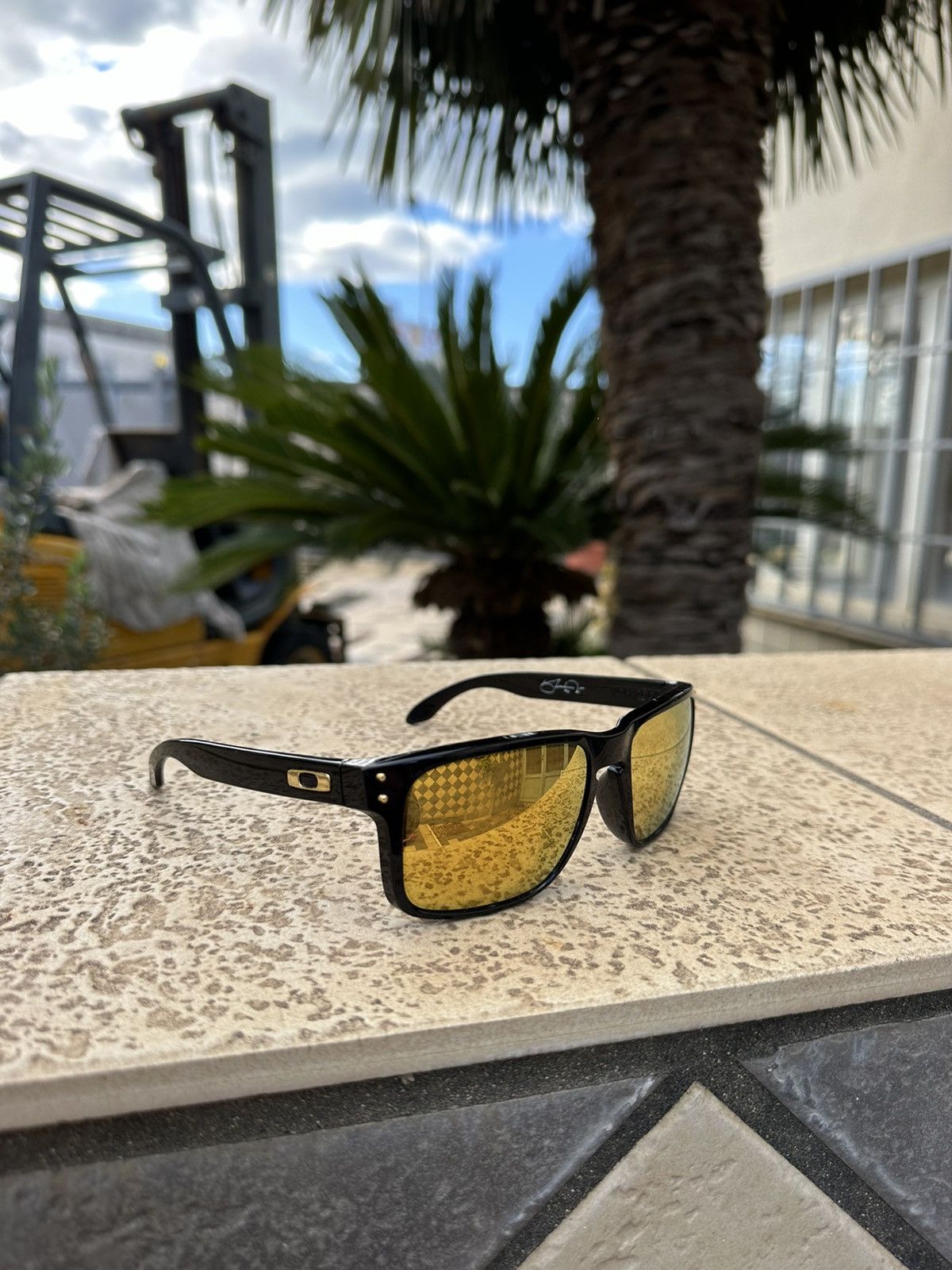 Oakley Oakley Sunglasses Black Holbrook OO9102-08 Size ONE SIZE - 1 Thumbnail
