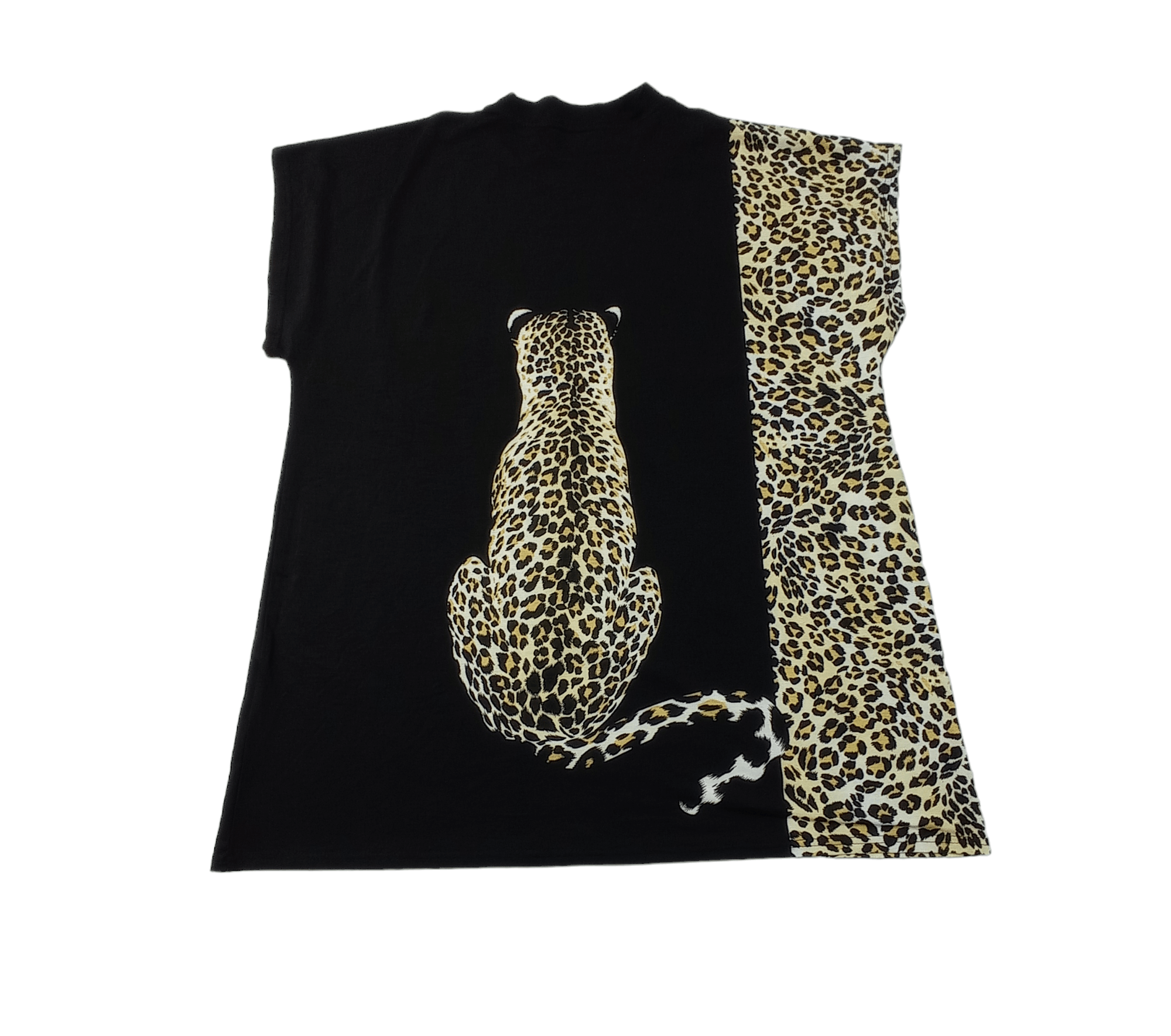 Habitat 🔥Rare🔥 Leopard SleeveLess Shirt Size US L / EU 52-54 / 3 - 2 Thumbnail