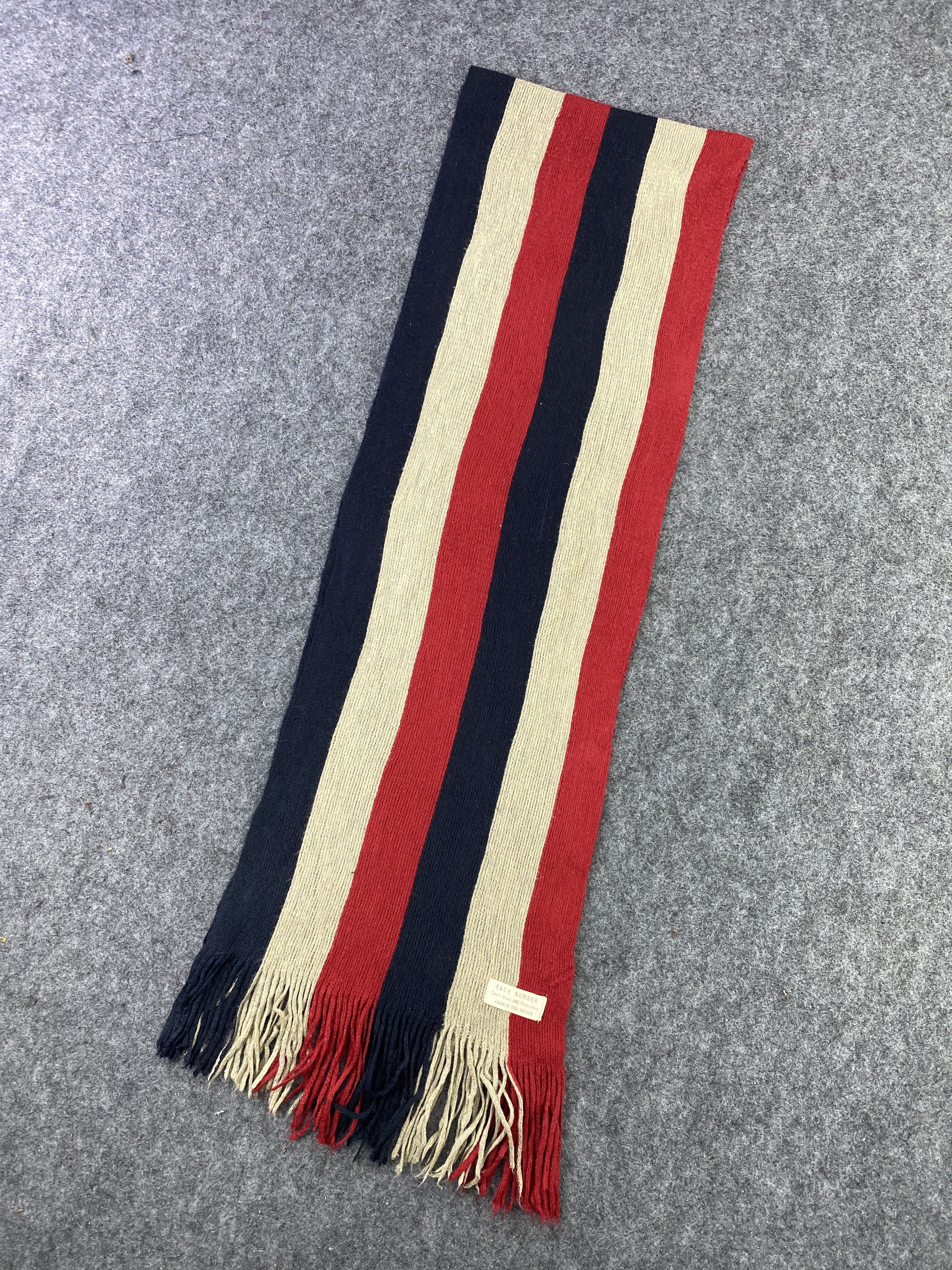 Designer BACK NUMBER Scarf / Muffler / Neckwear -T366 Size ONE SIZE - 3 Thumbnail