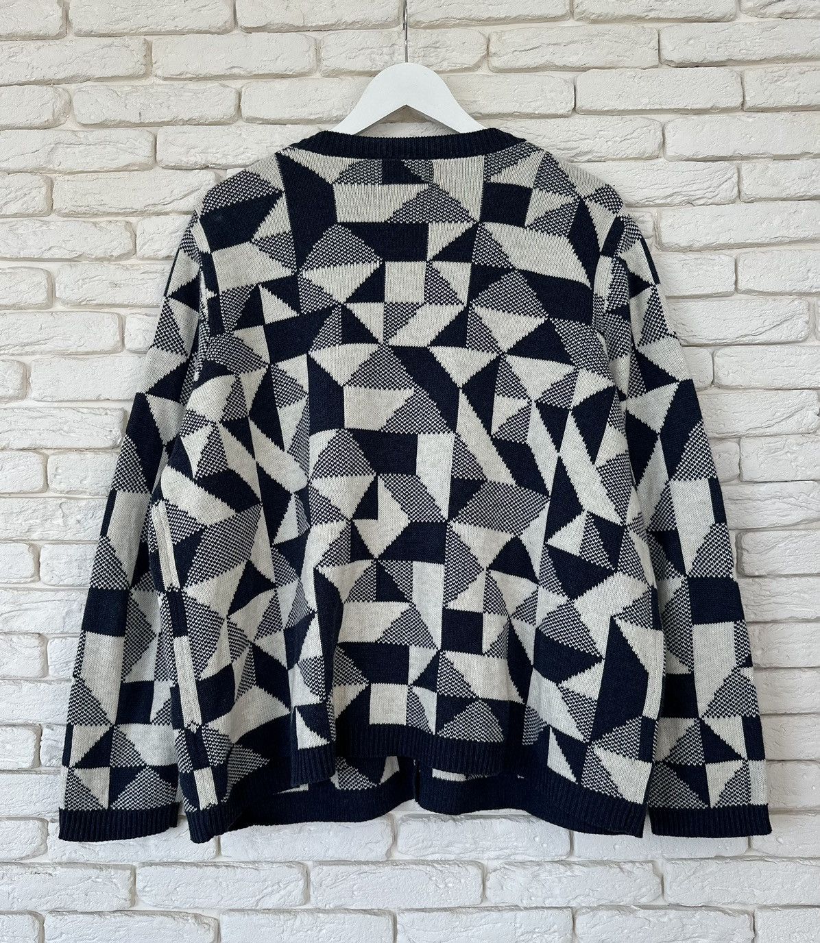 Designer Seasalt Organic Cotton Cardigan Sweater Jumper US 16 Size XXL / US 16-18 / IT 52-54 - 2 Thumbnail