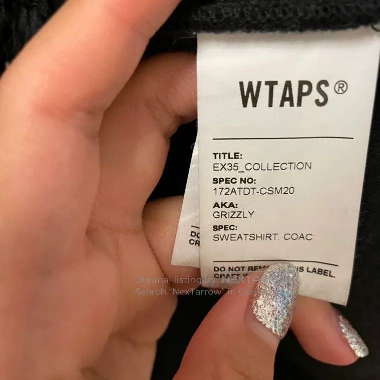 Wtaps Wtaps Fleece jacket and hoodie Size US M / EU 48-50 / 2 - 4 Thumbnail