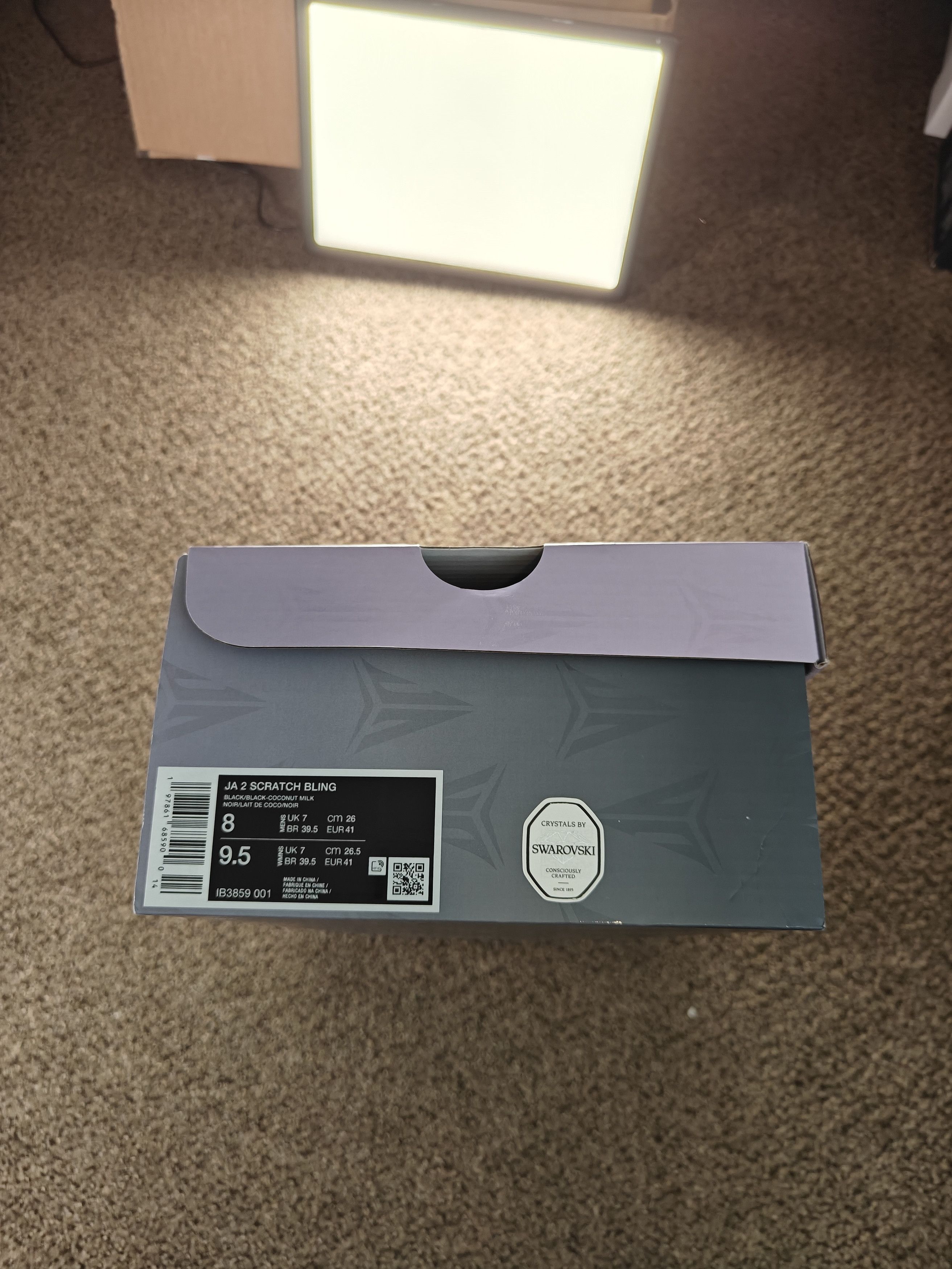 Nike Nike x swarovski ja 2 scratch black label 8m - worn once! Size US 8 / EU 41 - 8 Thumbnail