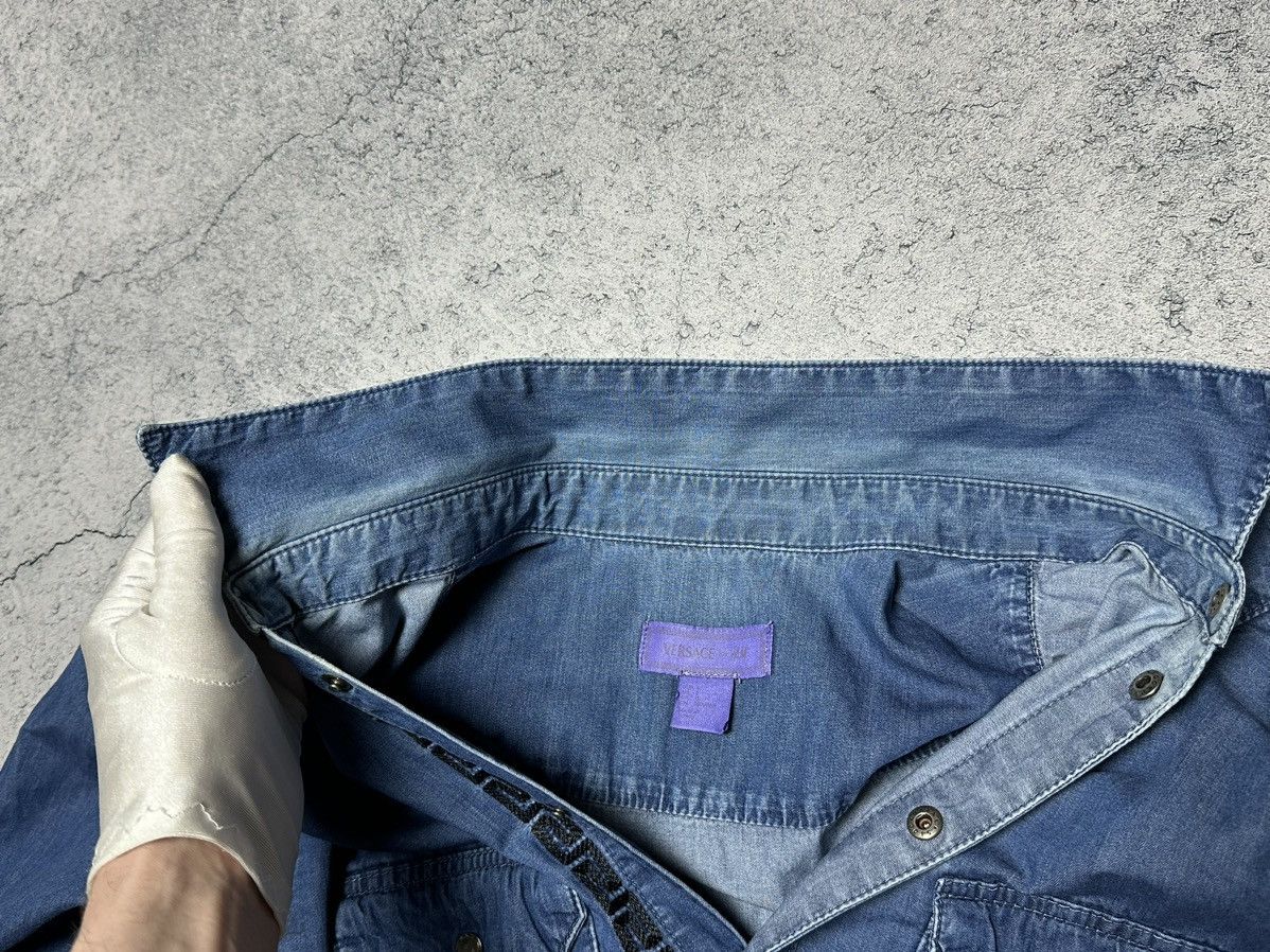 H&M × Versace Versace x H&M Denim Jeans Long Sleeve Shirt Size US L / EU 52-54 / 3 - 8 Thumbnail