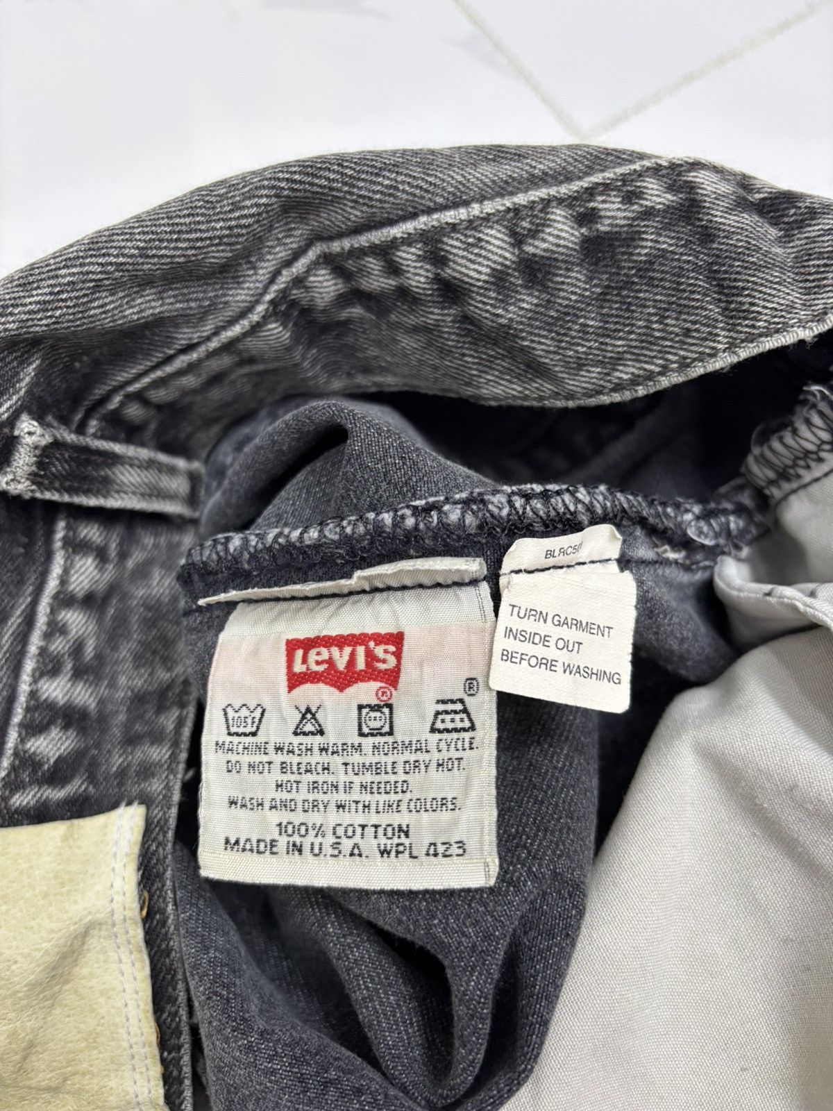 Levi's × Undercover LEVIS 501 THRASHED DISTRESSED DENIM UNDERCOVER STYLE DESIGN Size US 31 - 12 Thumbnail
