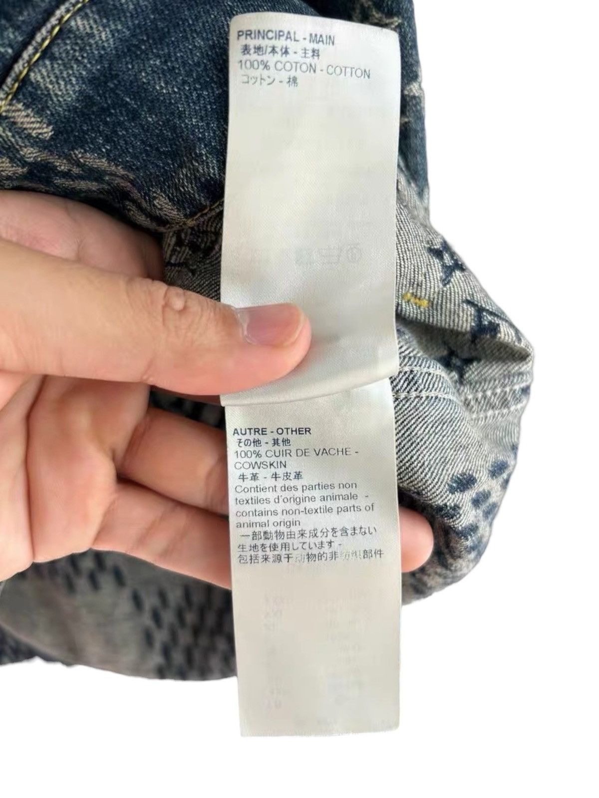 Louis Vuitton × Nigo Louis Vuitton x Nigo 48 Patchwork Monogram Denim Jacket Blue Size US M / EU 48-50 / 2 - 9 Thumbnail