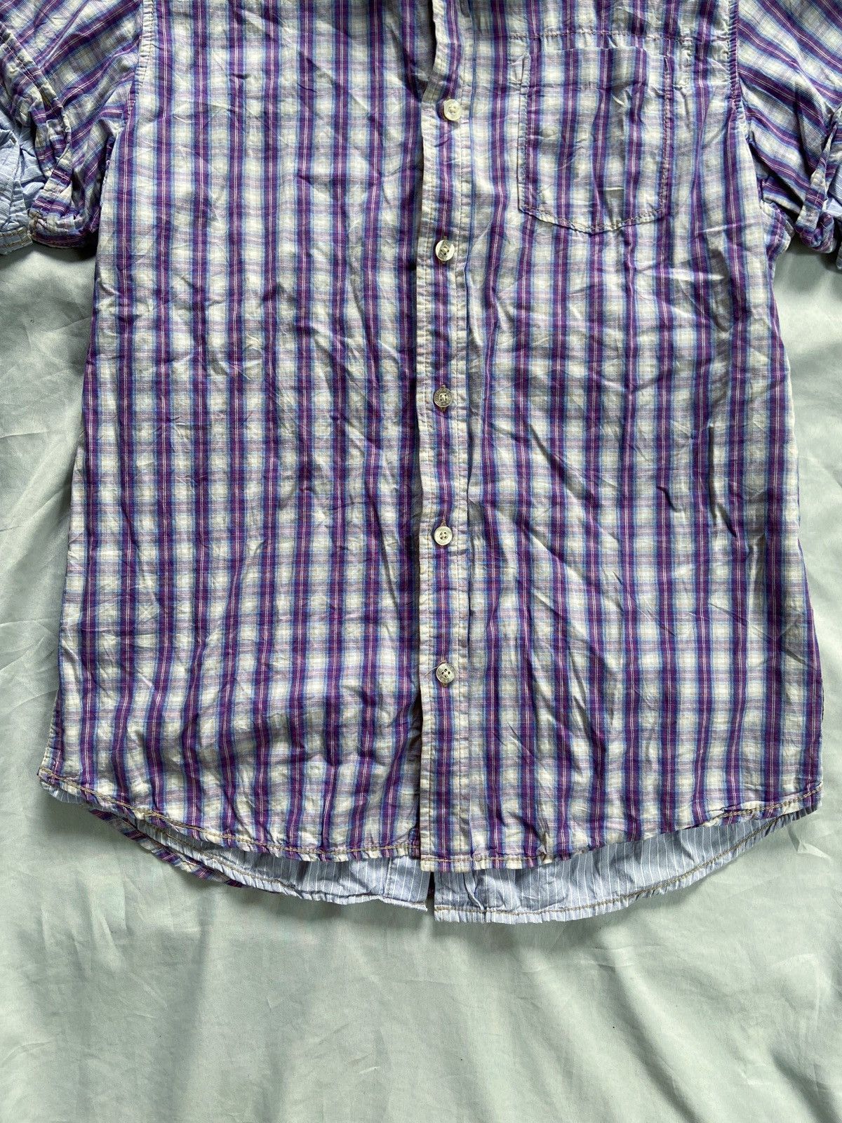 Beauty Beast SCOTCH & SODA DOUBLE LAYER BUTTON UP SHIRT Size US M / EU 48-50 / 2 - 11 Thumbnail
