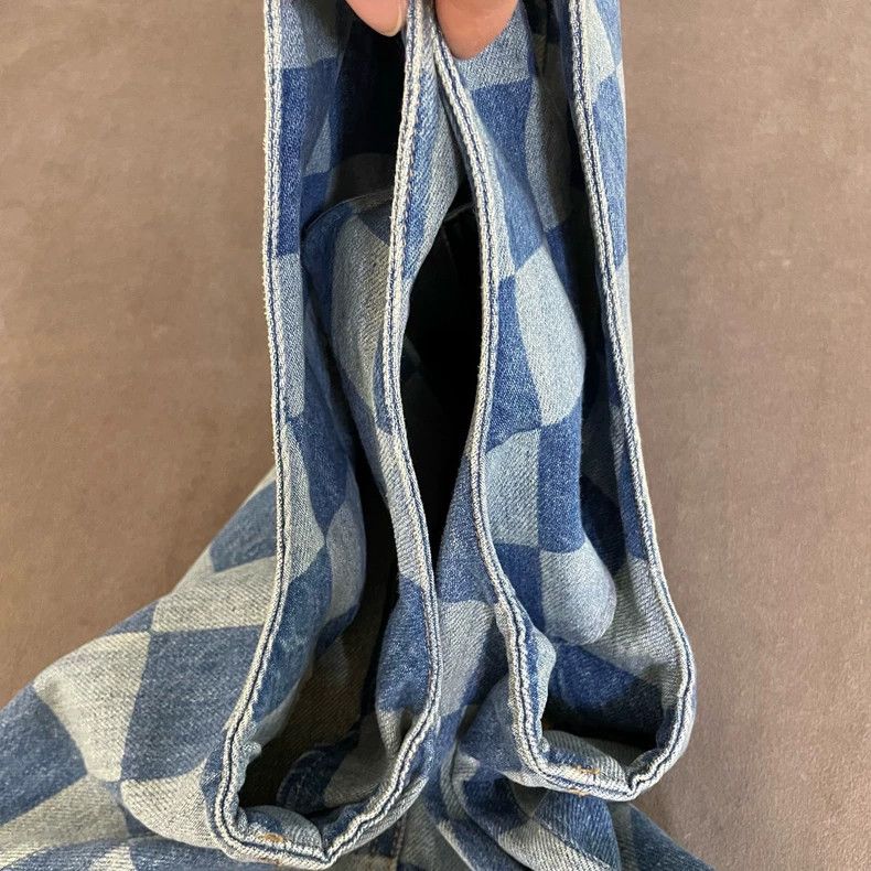 Louis Vuitton Louis Vuitton Blue checkerboard dress Size XS / US 0-2 / IT 36-38 - 4 Thumbnail