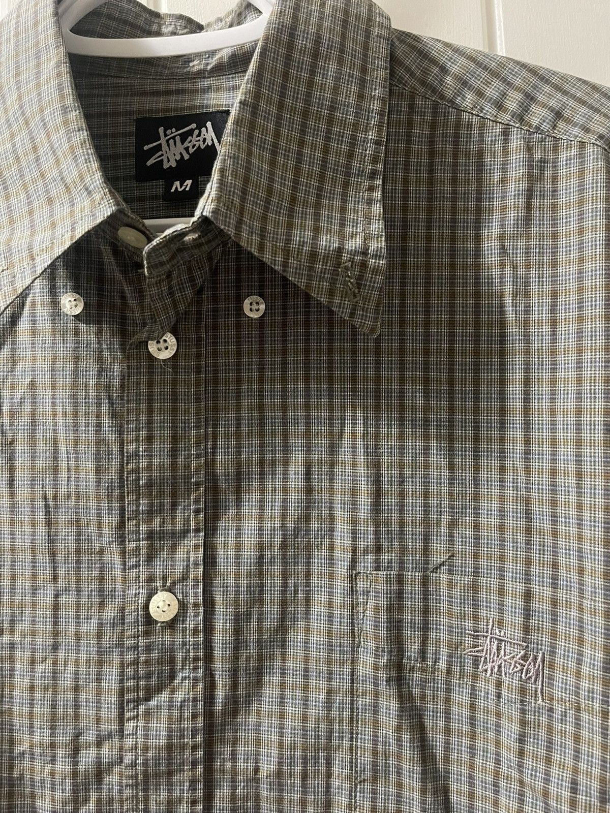 Stussy Vintage stussy flannel Size US M / EU 48-50 / 2 - 3 Thumbnail