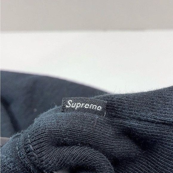 Supreme Supreme Diagonal Hooded Sweatshirt In Black M Size US M / EU 48-50 / 2 - 6 Thumbnail