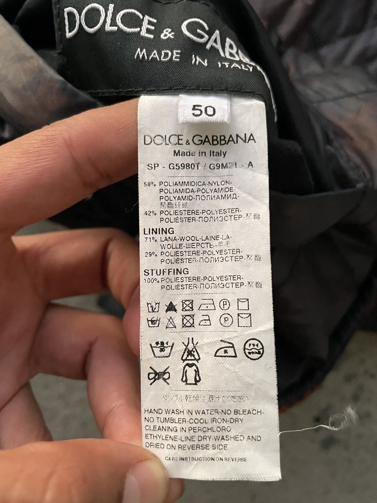 Dolce & Gabbana Dolce & gabbana flannel jacket double vision Size US M / EU 48-50 / 2 - 3 Thumbnail