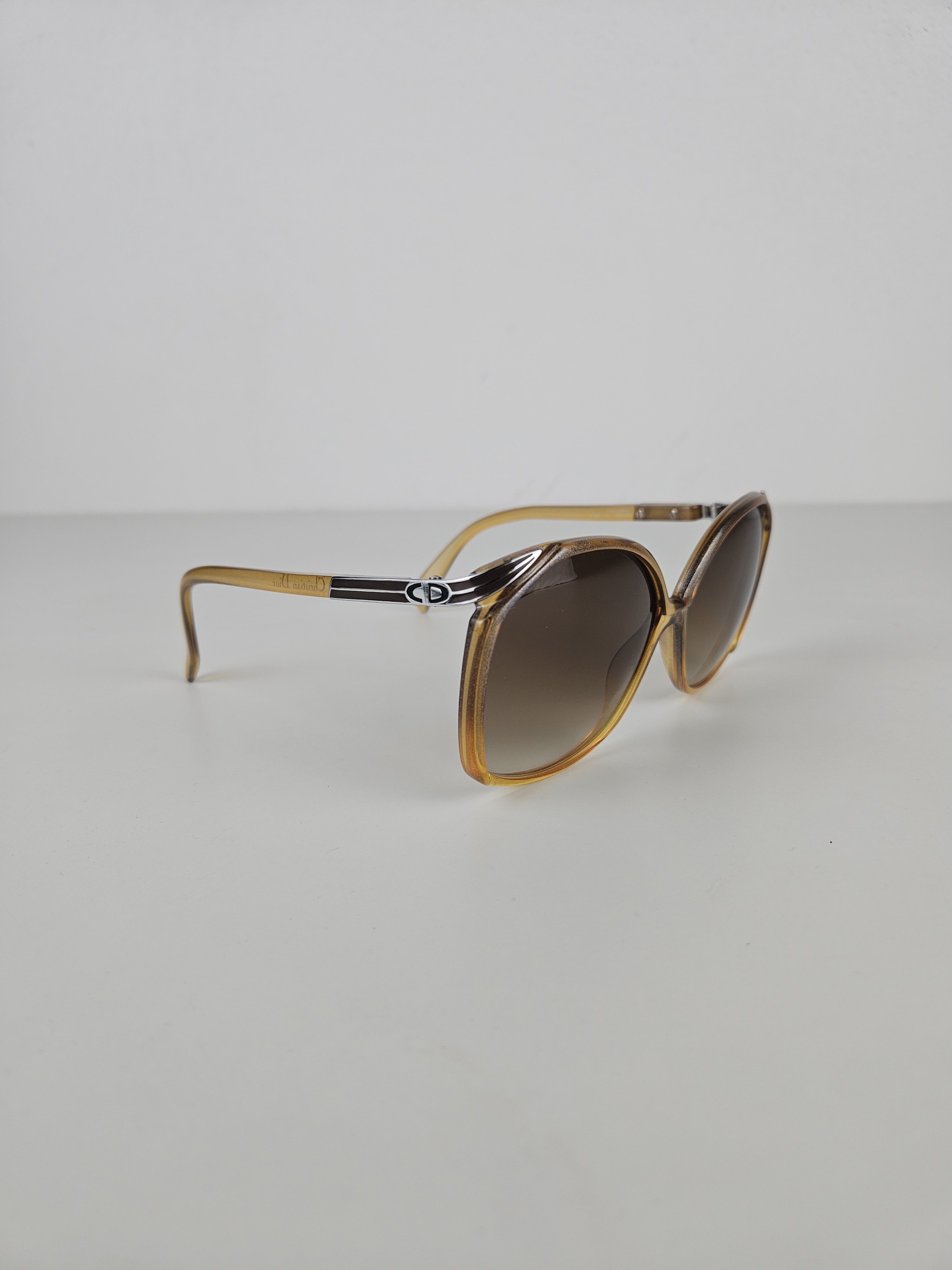 Dior Vintage 80s Dior 2104 31 oversized sunglasses Size ONE SIZE - 7 Thumbnail