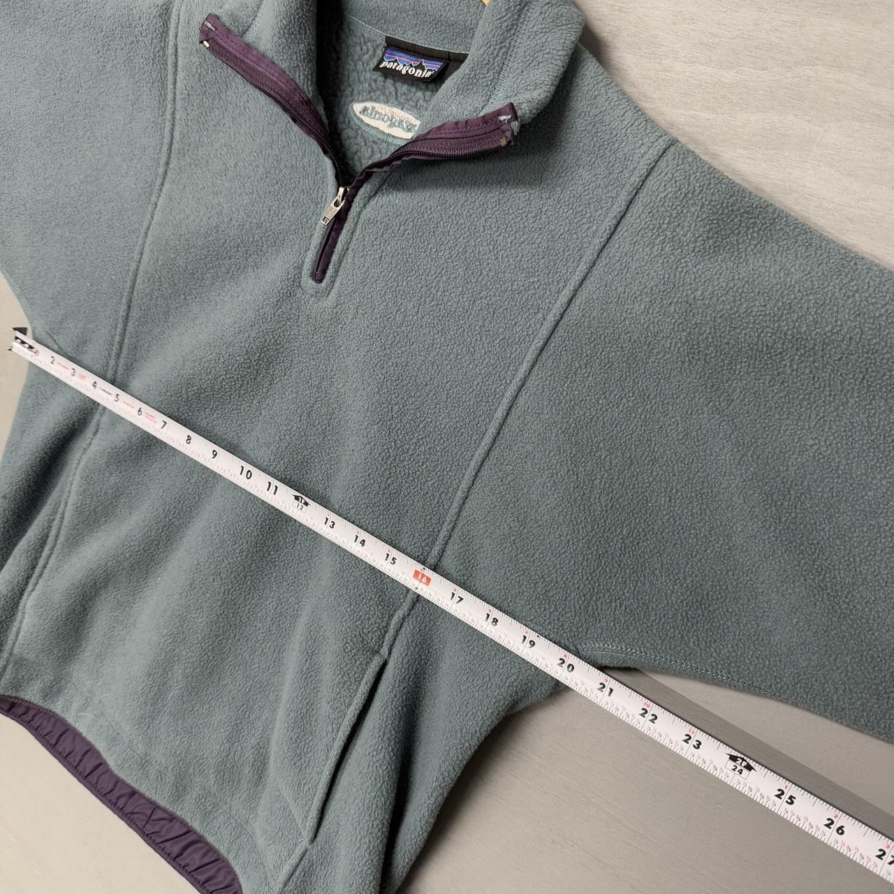 Patagonia Vintage Patagonia Anorak 1/4 Zip Fleece Cyan Blue XS Size US XS / EU 42 / 0 - 7 Thumbnail