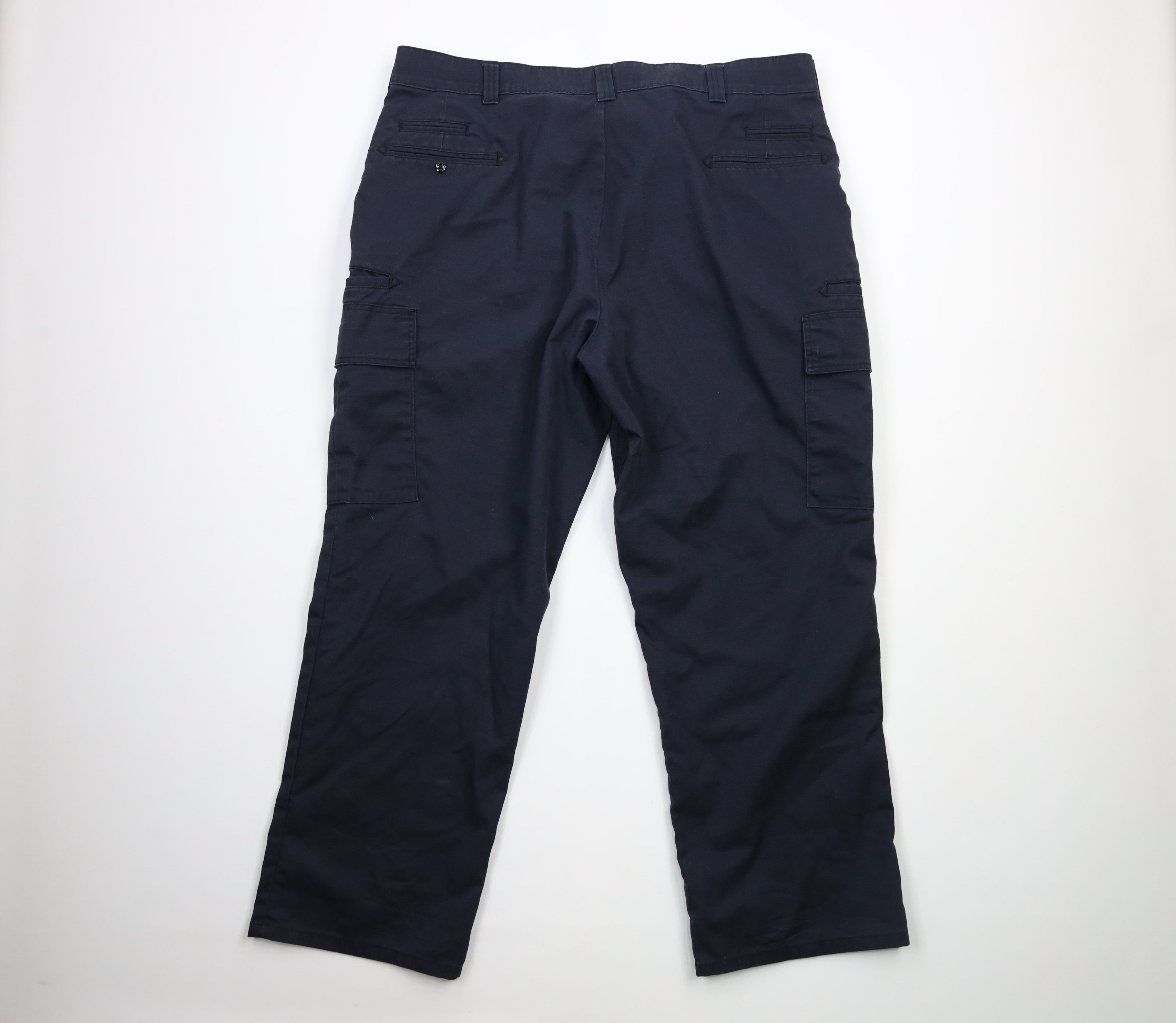 Vintage Vintage Streetwear Baggy Fit Wide Leg Cargo Pants Blue Size US 44 / EU 60 - 8 Thumbnail