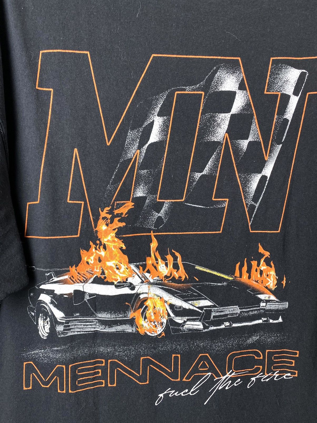 Band Tees Vintage Style Lamborghini Diablo On Fire T Shirt Supreme Size US L / EU 52-54 / 3 - 5 Thumbnail