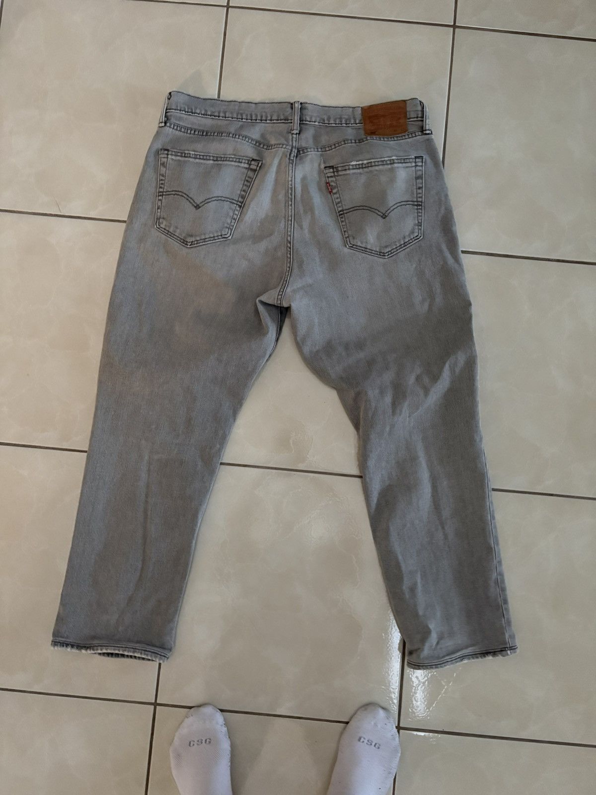 Levi's Vintage light grey levi’s 512 Size US 36 / EU 52 - 2 Thumbnail