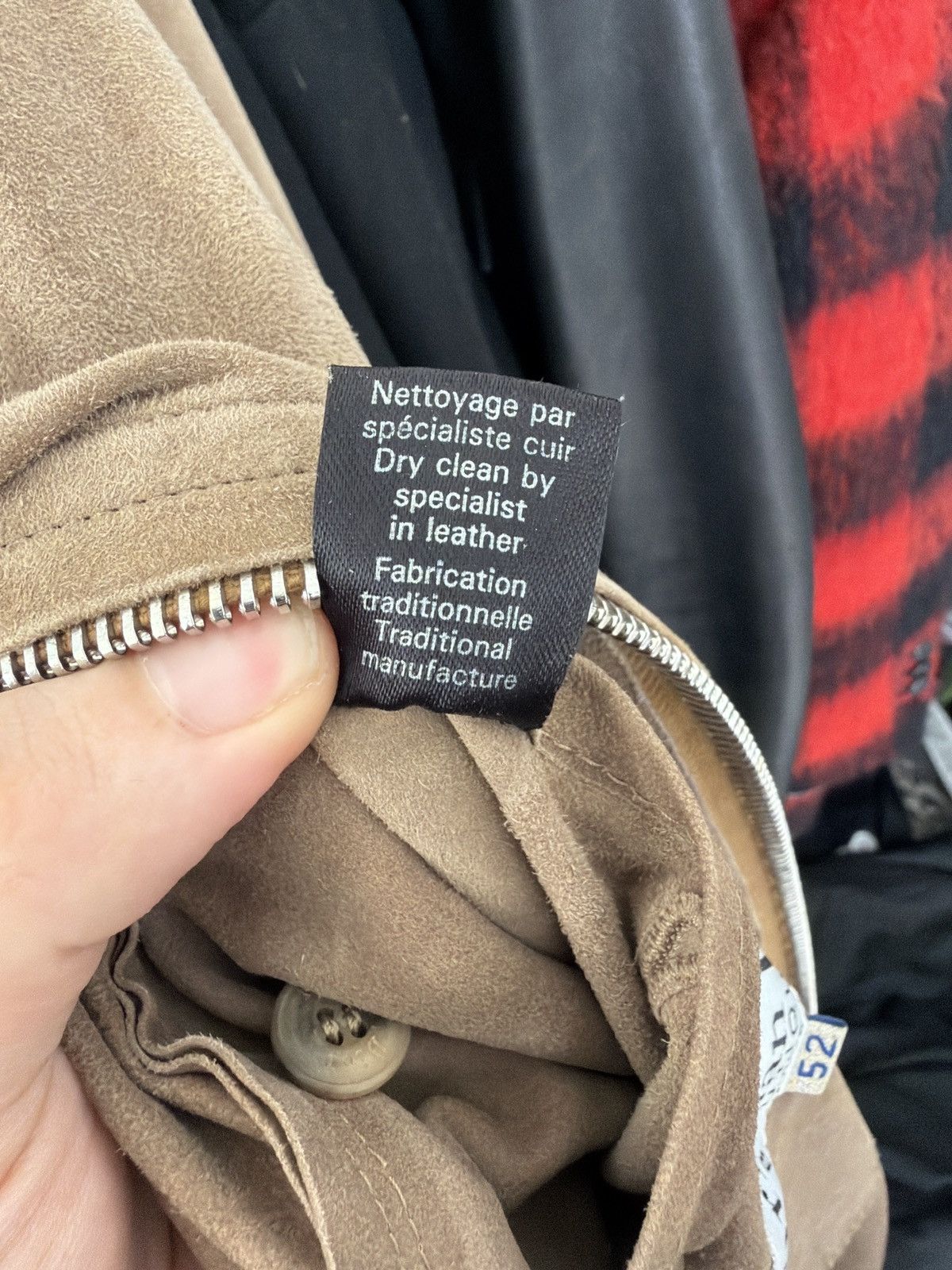 Dior Christian Dior Boutique Paris Suede Zip Jacket, 52 Size US L / EU 52-54 / 3 - 11 Thumbnail
