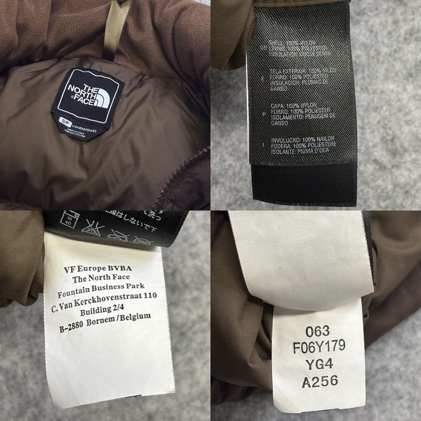 The North Face VINTAGE The North Face Nuptse 90s Down Gilet Bodywarmer Women’s Small Brown Sleeve-less Zip Size S / US 4 / IT 40 - 8 Thumbnail