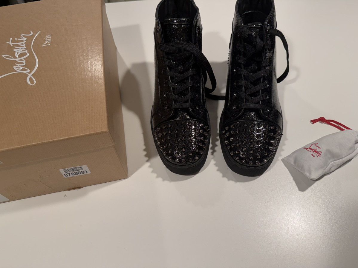 Christian Louboutin Chrictian louboutin men spikes hi top sneakers. 44/11 Size US 11 / EU 44 - 2 Thumbnail