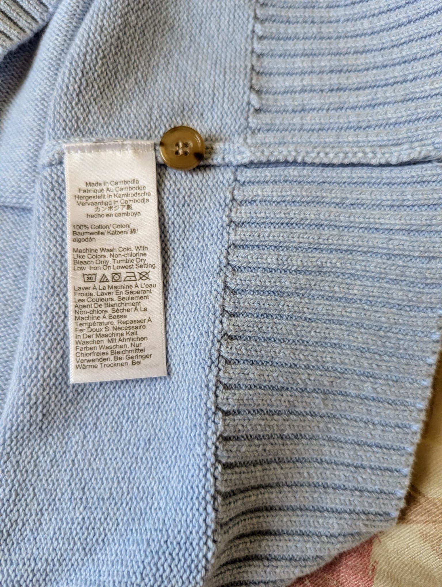 J.Crew Heritage Cotton Sweater Polo Size US L / EU 52-54 / 3 - 4 Thumbnail