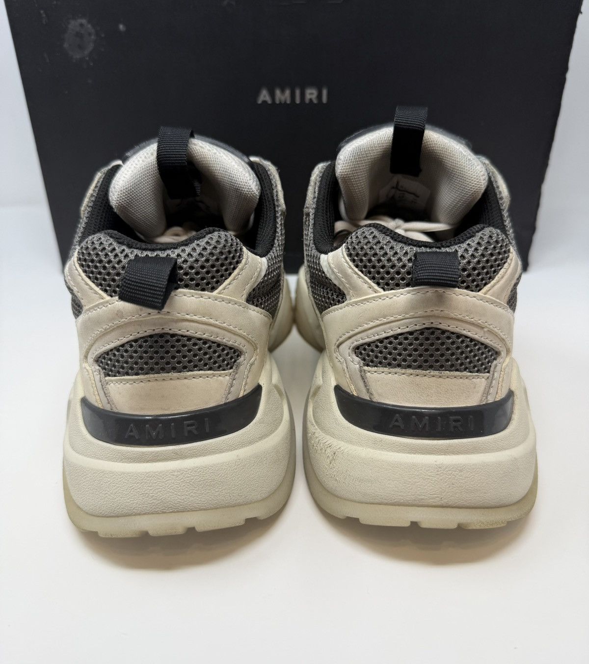 Amiri Amiri Bonerunner Sneaker Tan/Grey Size US 10 / EU 43 - 5 Thumbnail