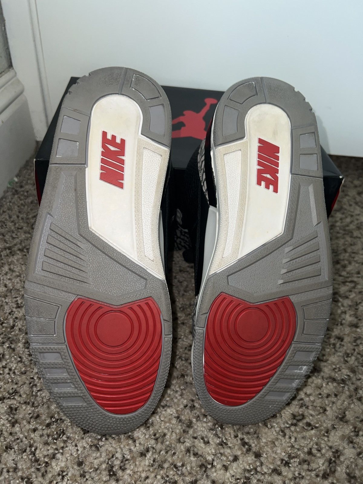 Jordan Brand Air Jordan 3 Retro Og ‘Black Cement’ 2018 Size US 9 / EU 42 - 6 Thumbnail