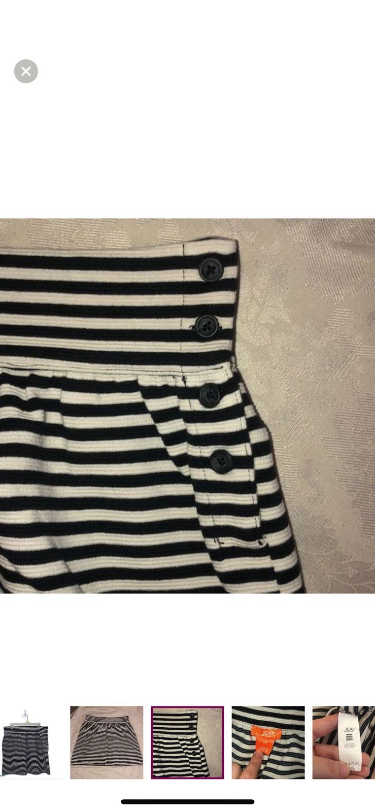Joe Freshgoods Joe fresh striped skirt size 14 Size 36" / US 14 / IT 50 - 3 Thumbnail