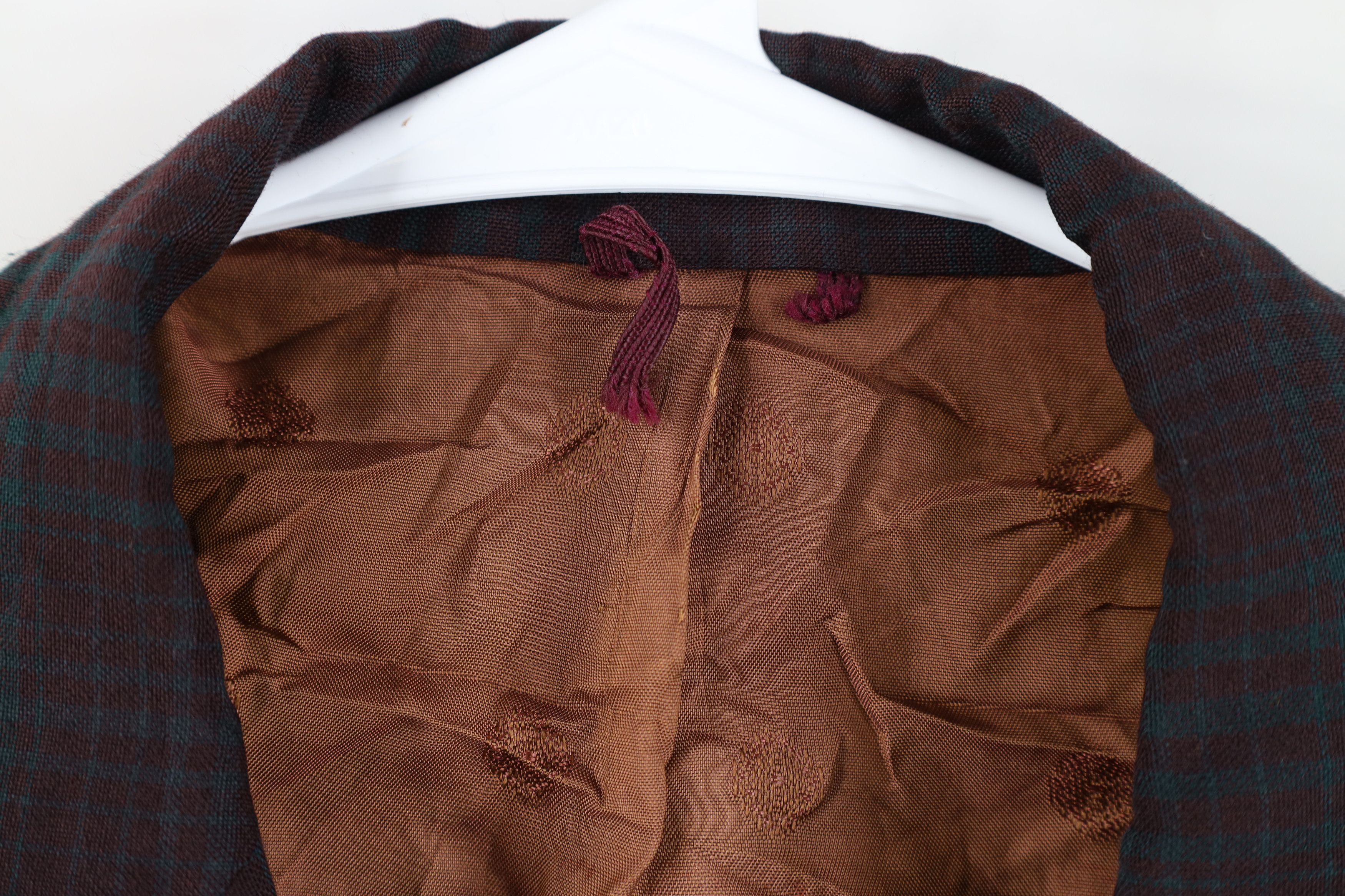 Vintage Vintage 50s 60s Streetwear Rayon Gabardine Suit Jacket USA Size US XL / EU 56 / 4 - 4 Thumbnail