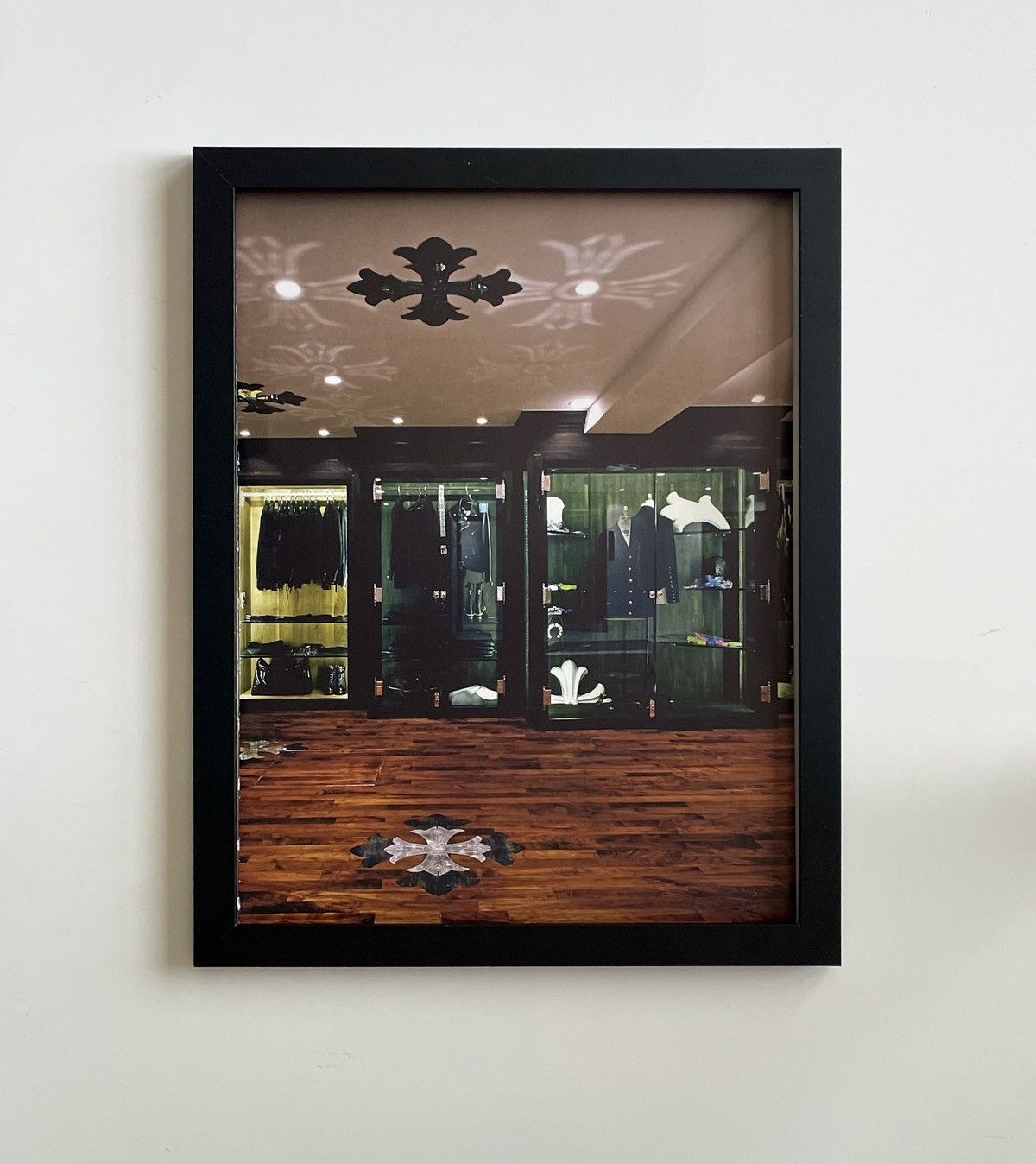 Chrome Hearts showroom 9x11 Framed poster