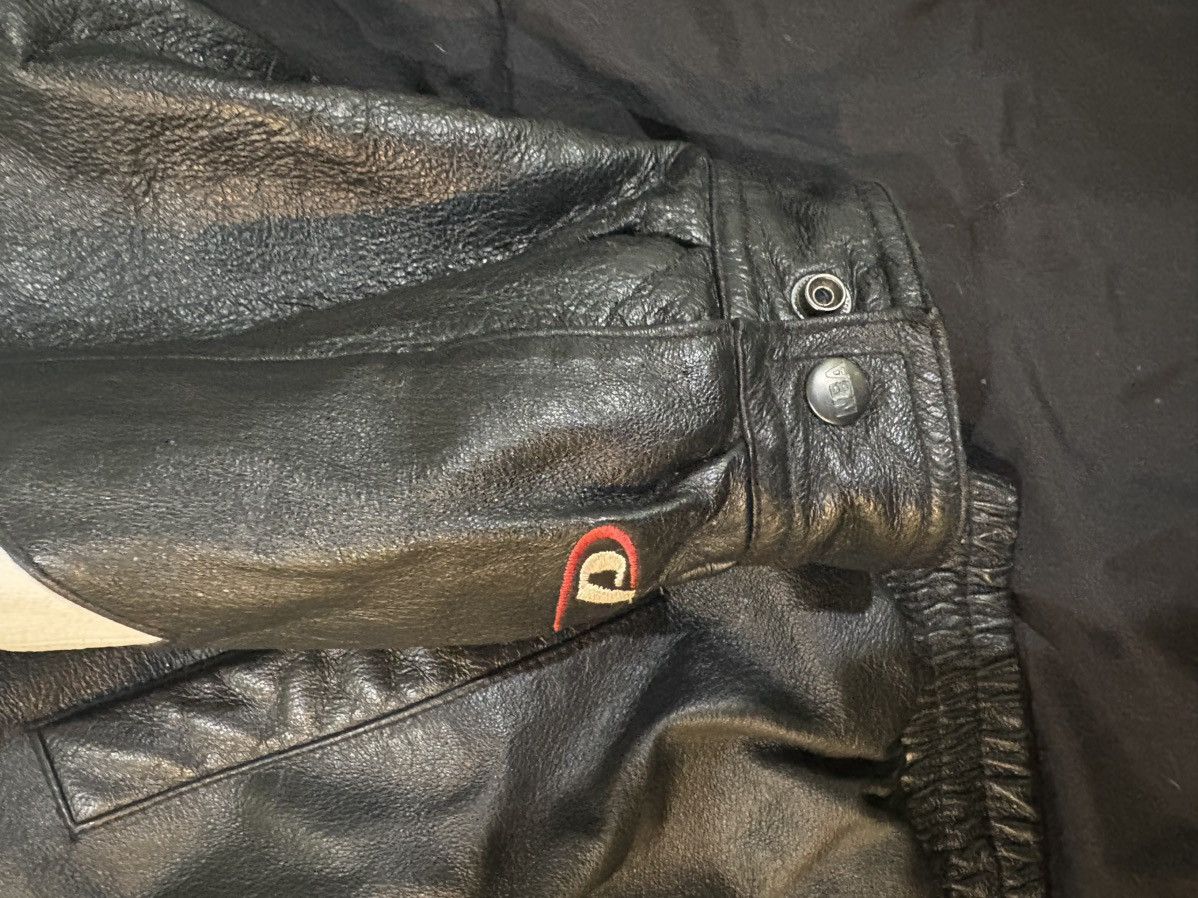 NBA Vintage 90s Pro Player Leather Chicago Bulls Jacket – NBA Size US XL / EU 56 / 4 - 4 Thumbnail