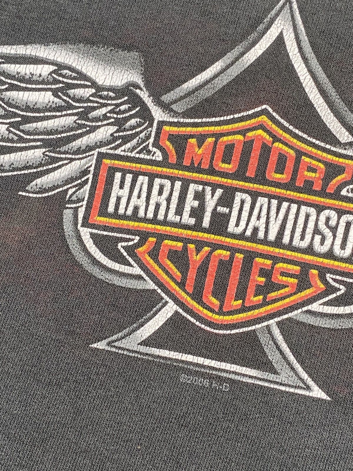 Harley Davidson Grail Vintage y2k 2006 Harley Davidson El Cajon Distressed Size US M / EU 48-50 / 2 - 9 Thumbnail