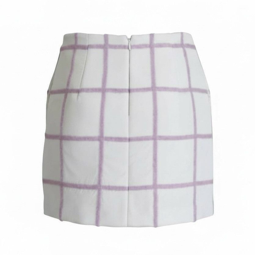 3.1 Phillip Lim 3.1 Phillip Lim Fuzzy Grid Skirt – Angora Blend Size 28" / US 6 / IT 42 - 6 Thumbnail