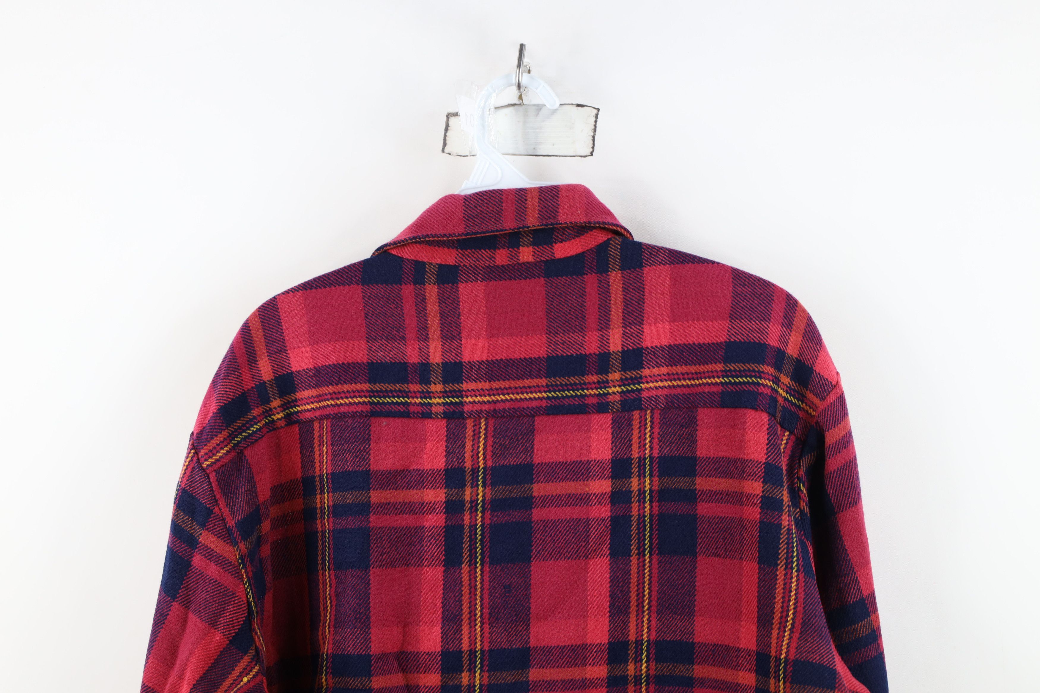 Vintage Vintage 70s Streetwear Knit Double Pocket Button Shirt Size US L / EU 52-54 / 3 - 15 Thumbnail