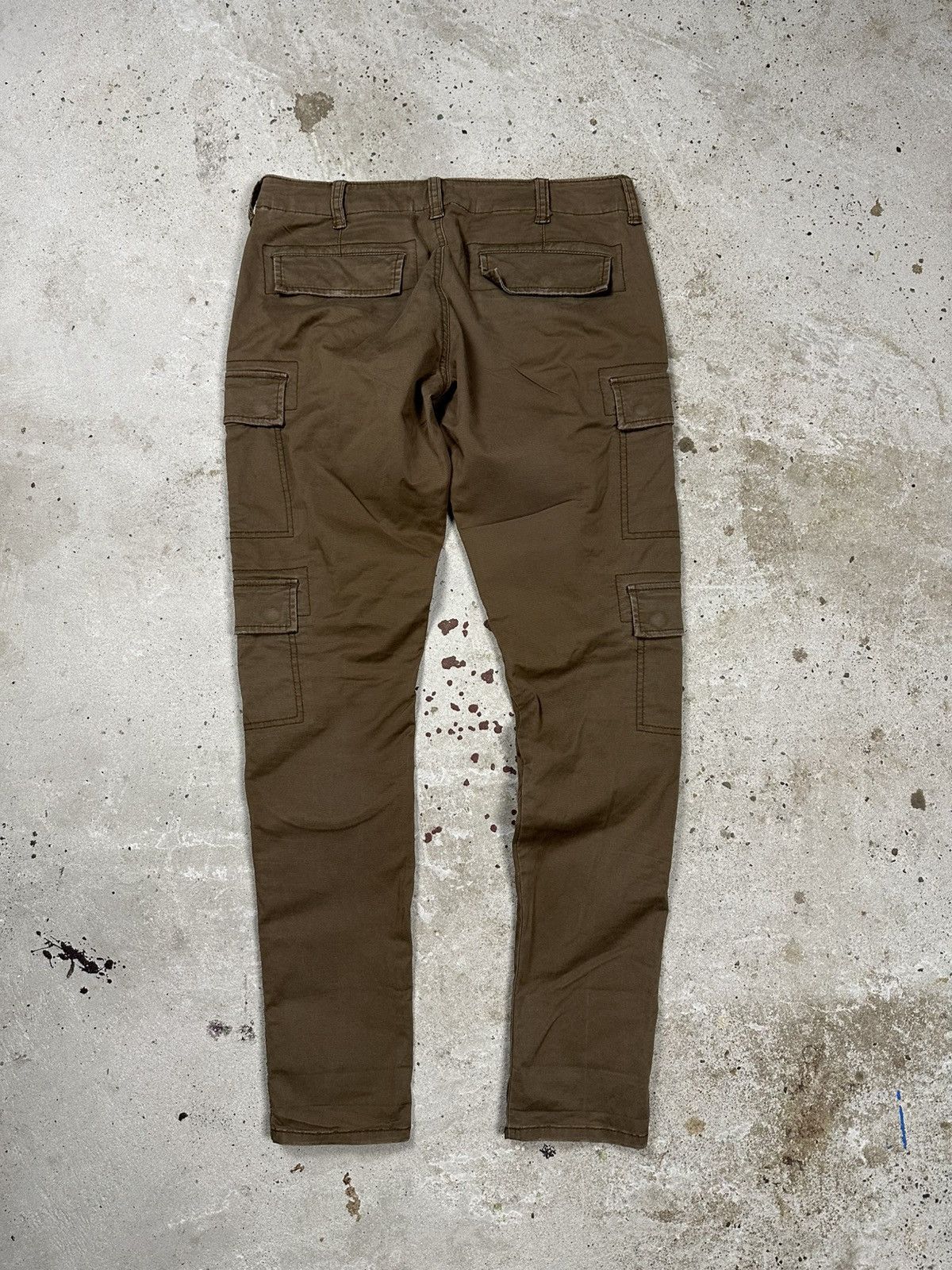 Denim & Supply Ralph Lauren Vintage Y2K Denim & Supply Ralph Lauren Brown Cargo Pants Size US 28 / EU 44 - 2 Thumbnail