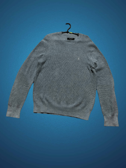 Allsaints Vintage Allsaints Embroidered Logo Sweater Size M Size US M / EU 48-50 / 2 - 1 Thumbnail