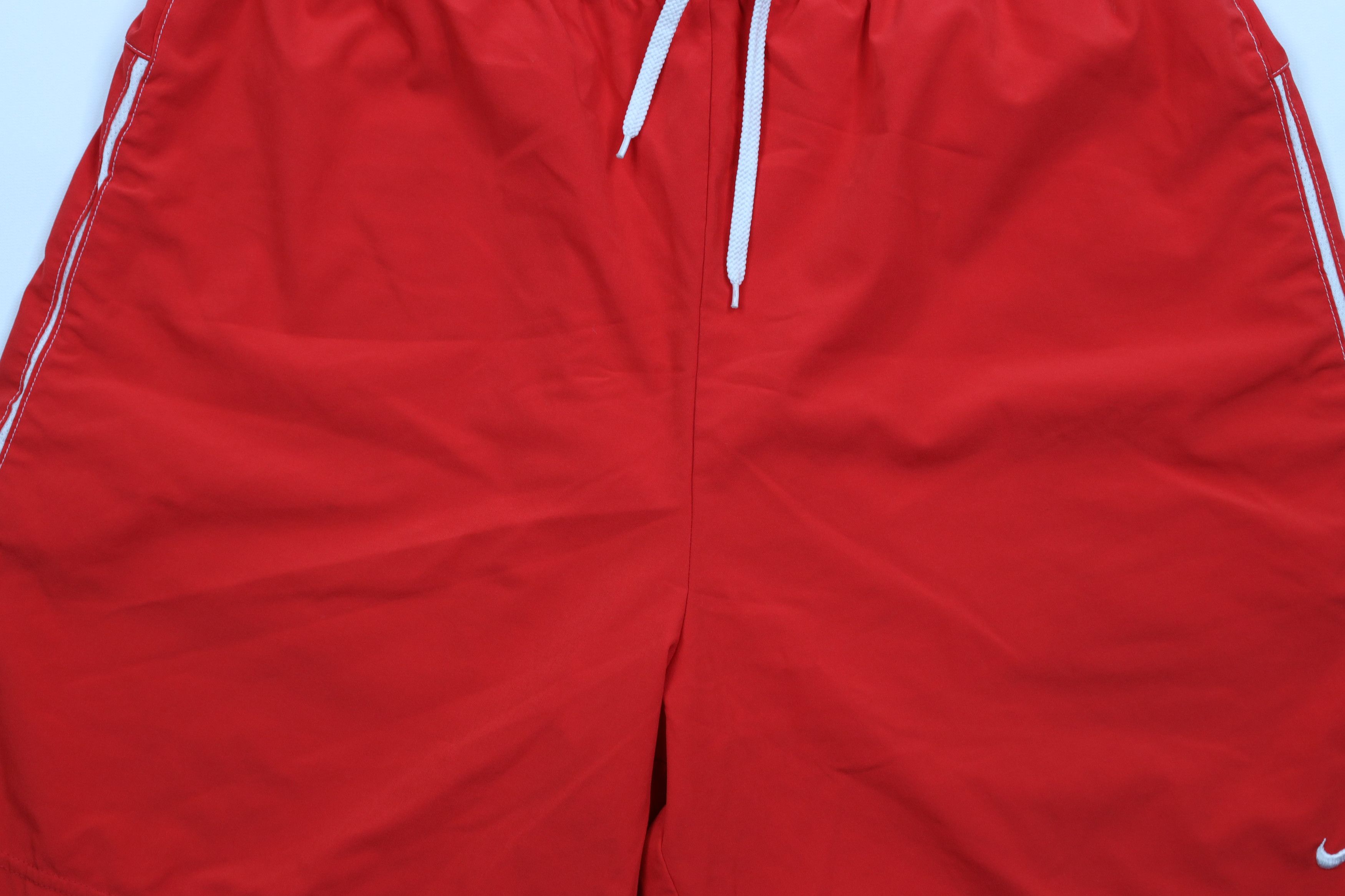 Nike × Vintage Vintage 90s Y2K Nike Scott Mini Swoosh Lined Soccer Shorts Size US 32 / EU 48 - 3 Thumbnail