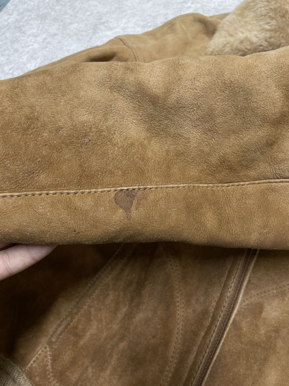 Japanese Brand Tehas Penelopa Ripa Archive Leather Bomber Shearling Beast Size US M / EU 48-50 / 2 - 11 Thumbnail