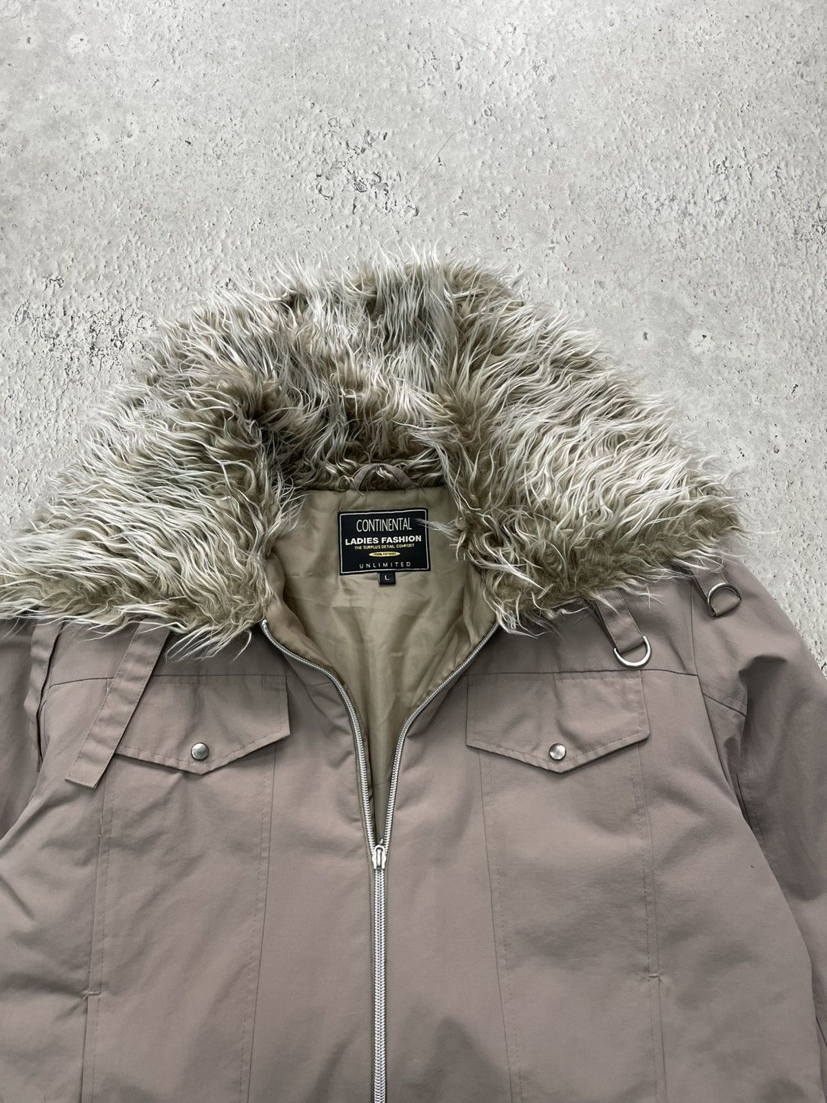 Hysteric Glamour Rare Japan Fur collar y2k if six was nine cropped jacket Size US L / EU 52-54 / 3 - 3 Thumbnail