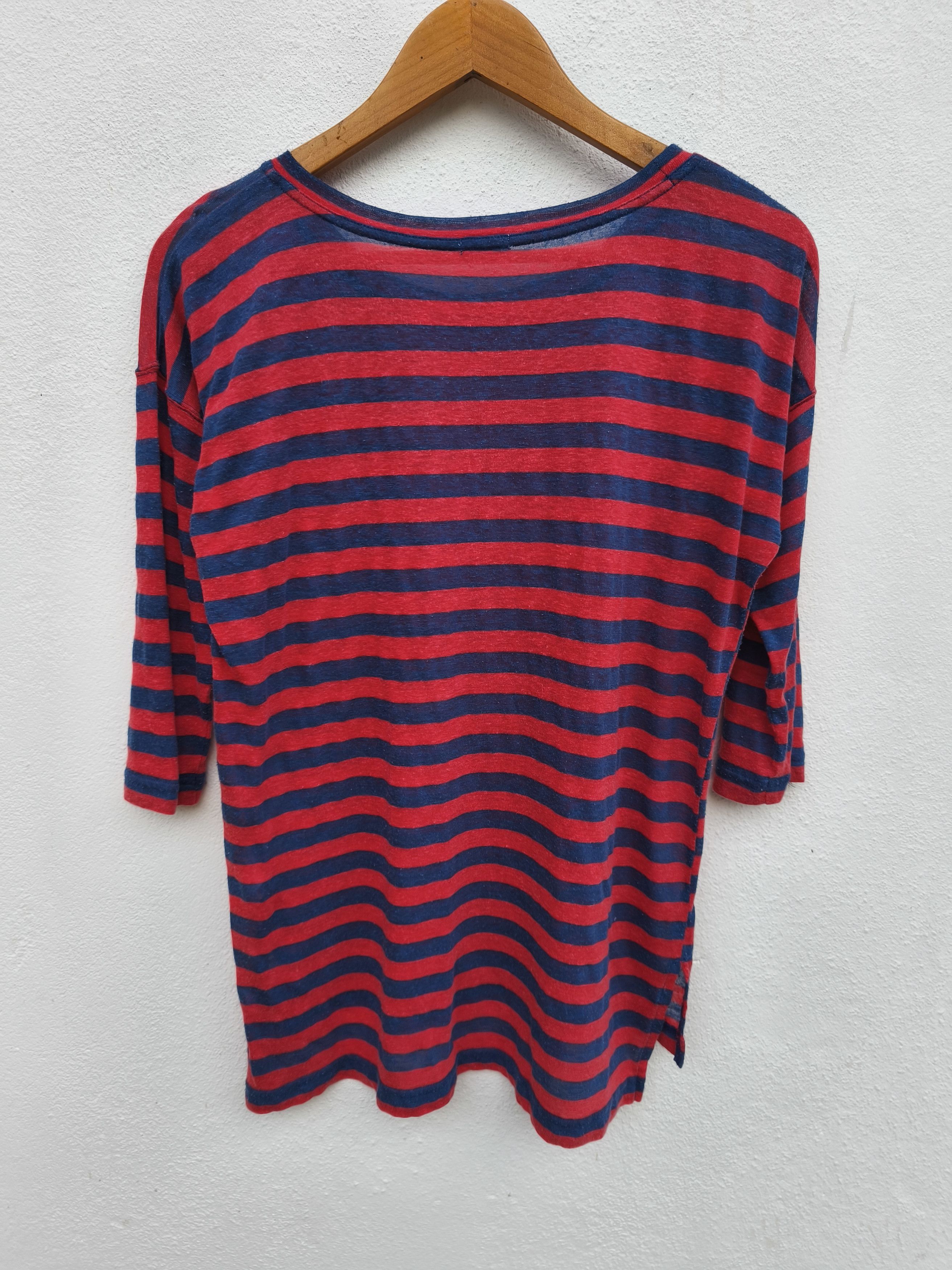 Tsumori Chisato Tsumori Chisato long sleeve stripes tees Size L / US 10 / IT 46 - 3 Thumbnail