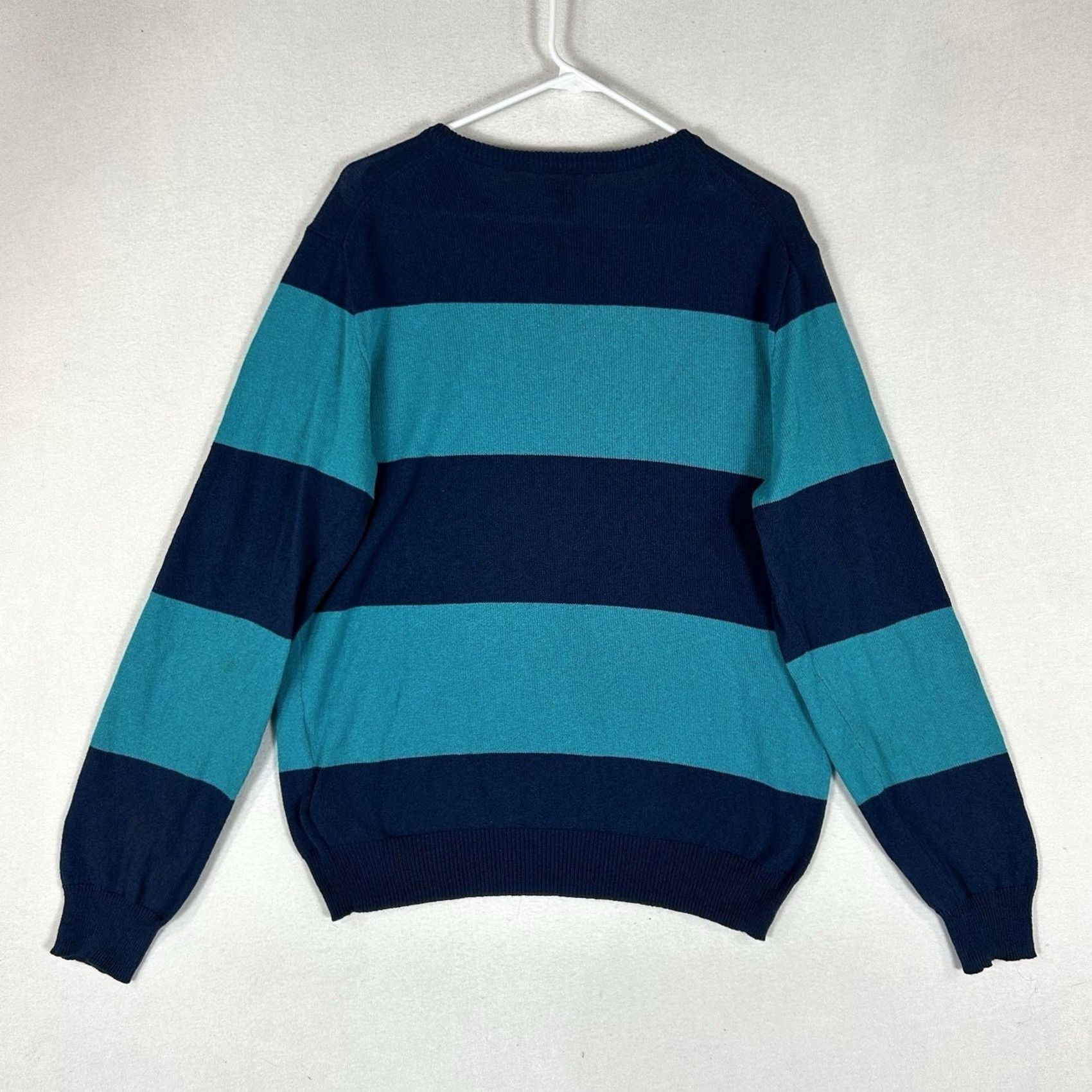 J.Crew J.Crew Lightweight Sweater Striped Blue Pullover Long Sleeve Small M Size US S / EU 44-46 / 1 - 5 Thumbnail