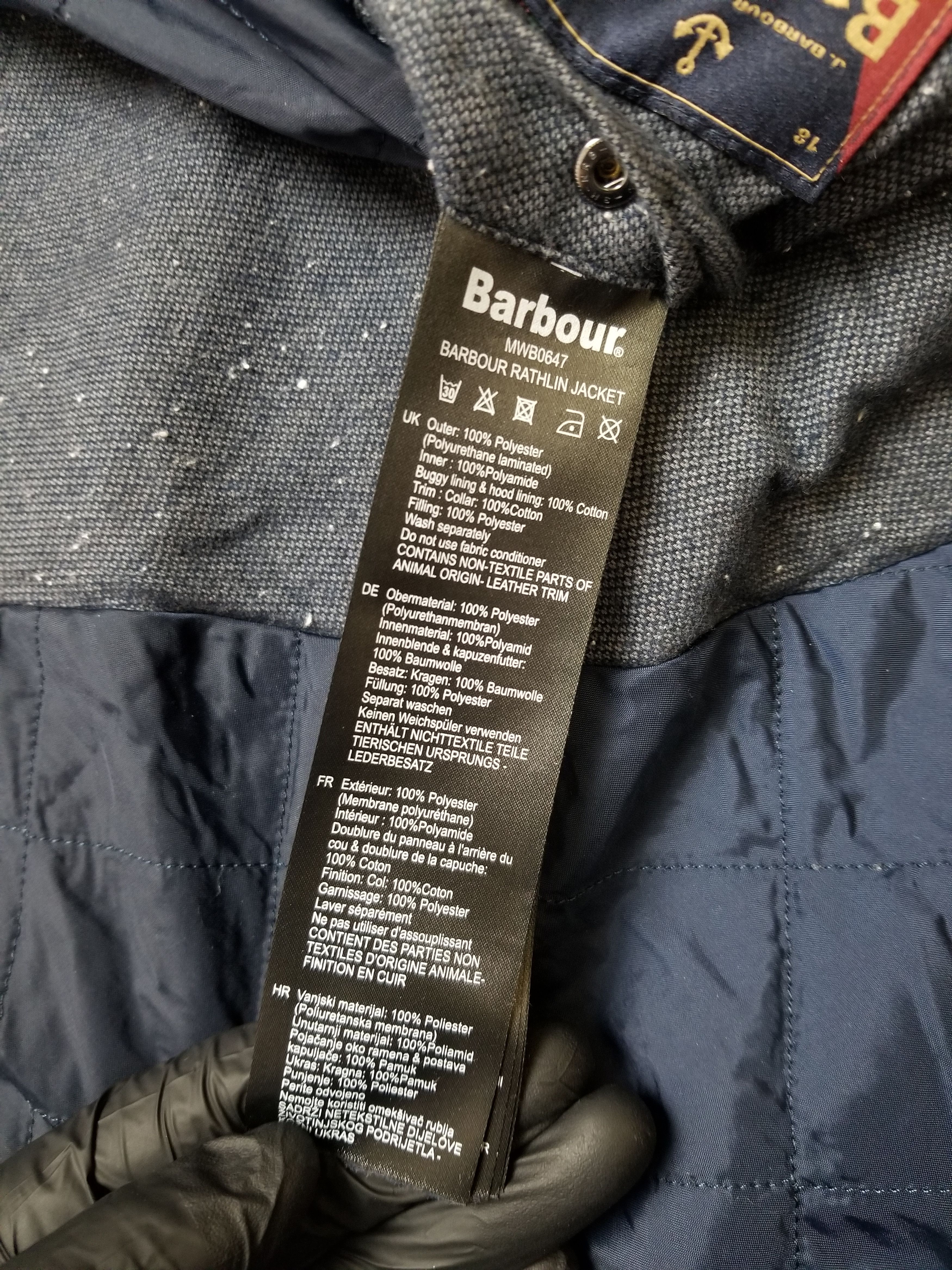 Barbour Barbour Nautical Rathlin Jacket Size US XL / EU 56 / 4 - 18 Thumbnail