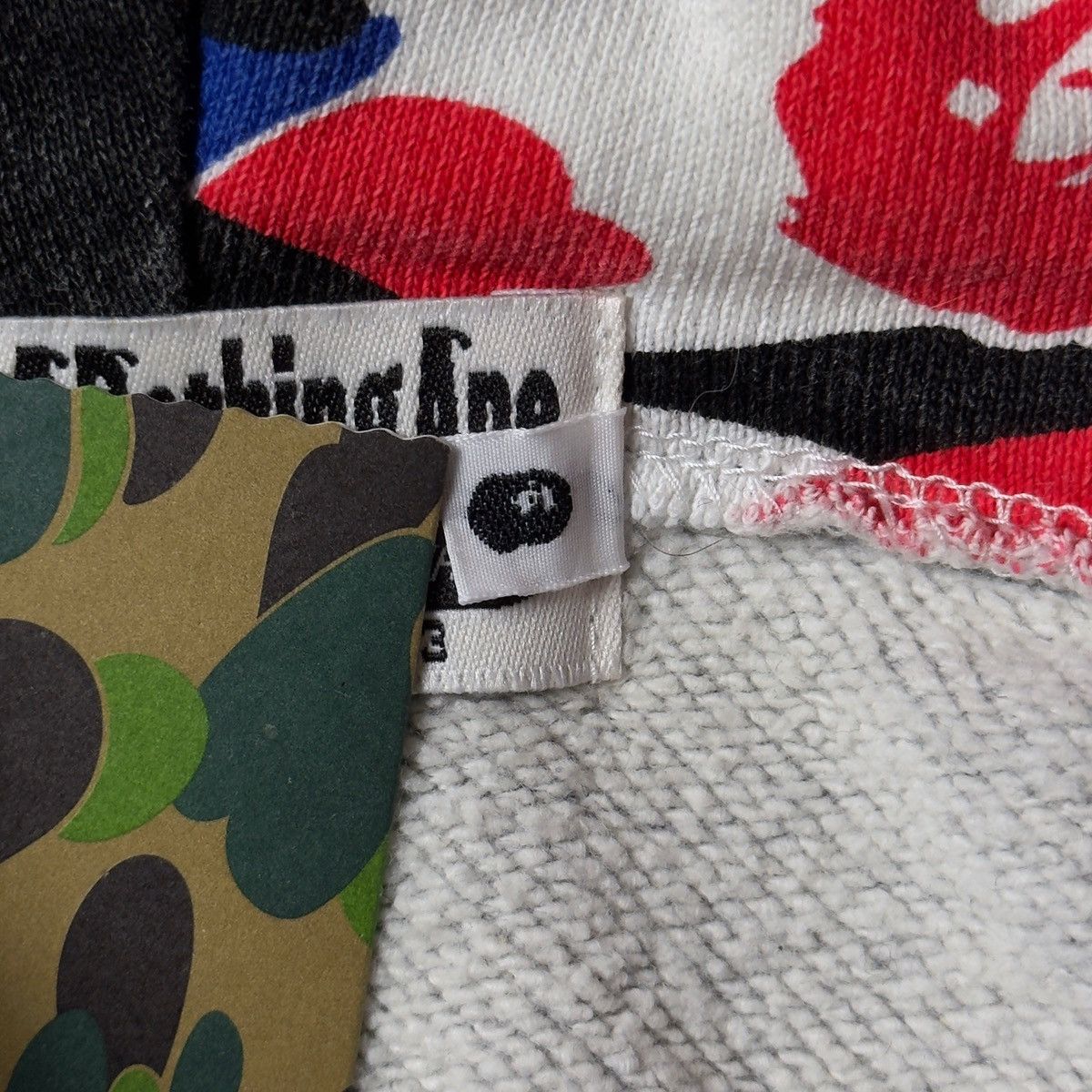 Bape Bape London 9th Anniversary Shark Full Zip Hoodie Gray 2011 Size US M / EU 48-50 / 2 - 11 Thumbnail