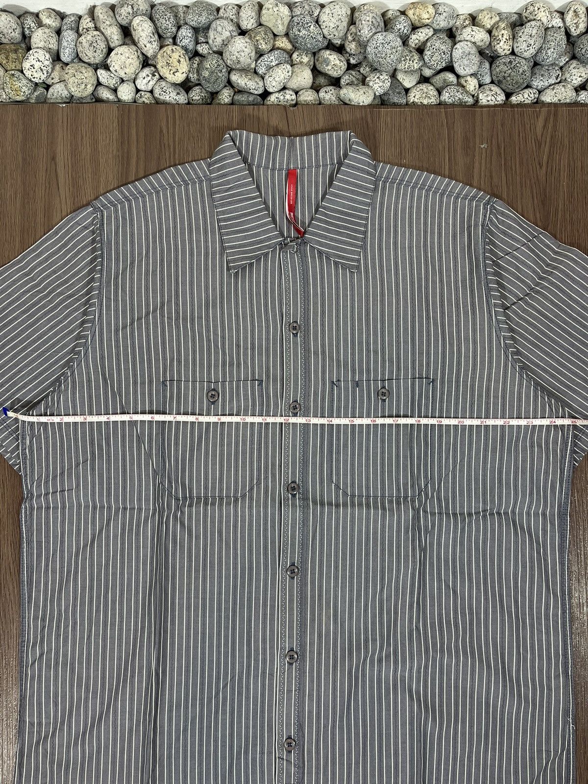 Wtaps Wtaps Revolt S/S Stripe Workshirt Size US L / EU 52-54 / 3 - 13 Thumbnail