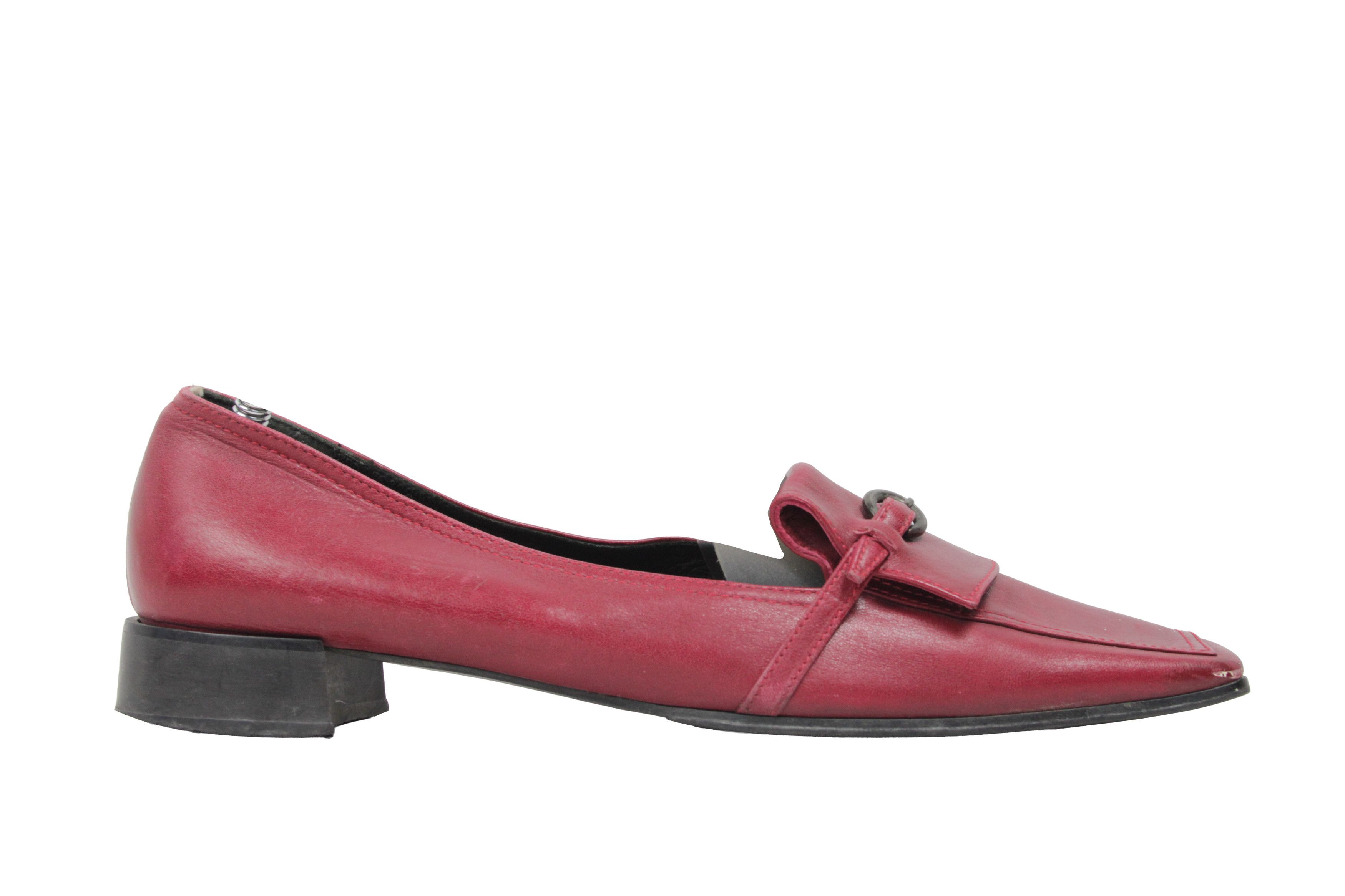 Japanese Brand Marco Morea 00S Y2K Square Toe Flats Vintage Size US 11 / IT 41 - 2 Thumbnail