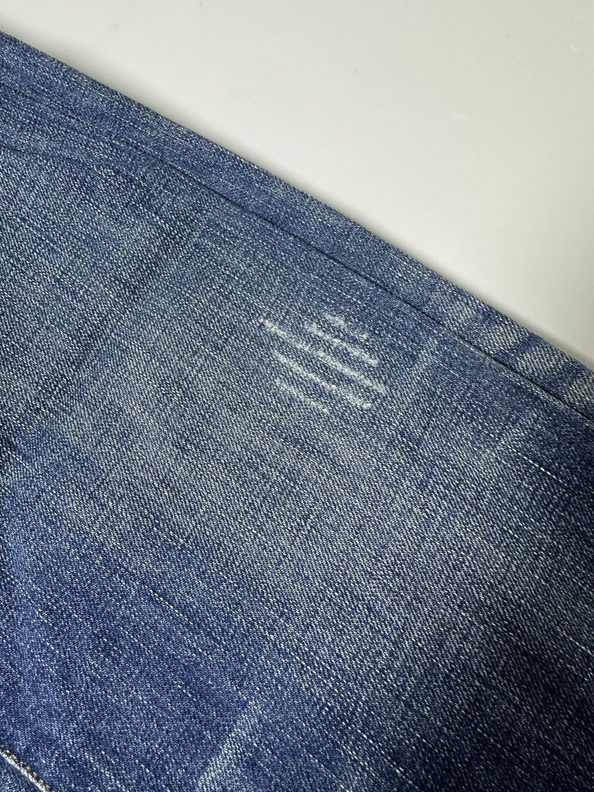 Dior × Hedi Slimane Dior — Hedi Slimane — Clawmark Denim / Altered & Resized Size US 33 - 9 Thumbnail