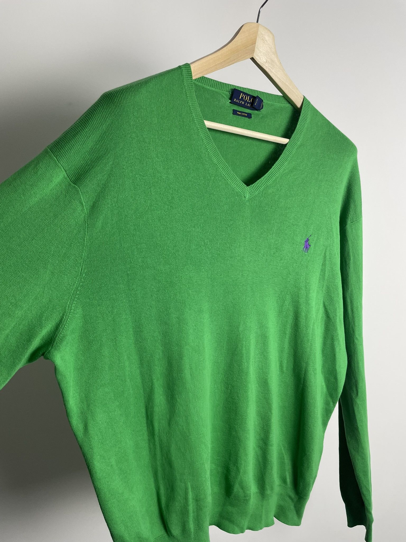 Ralph Lauren Ralph Lauren V-Neck Sweater Size US XL / EU 56 / 4 - 7 Thumbnail