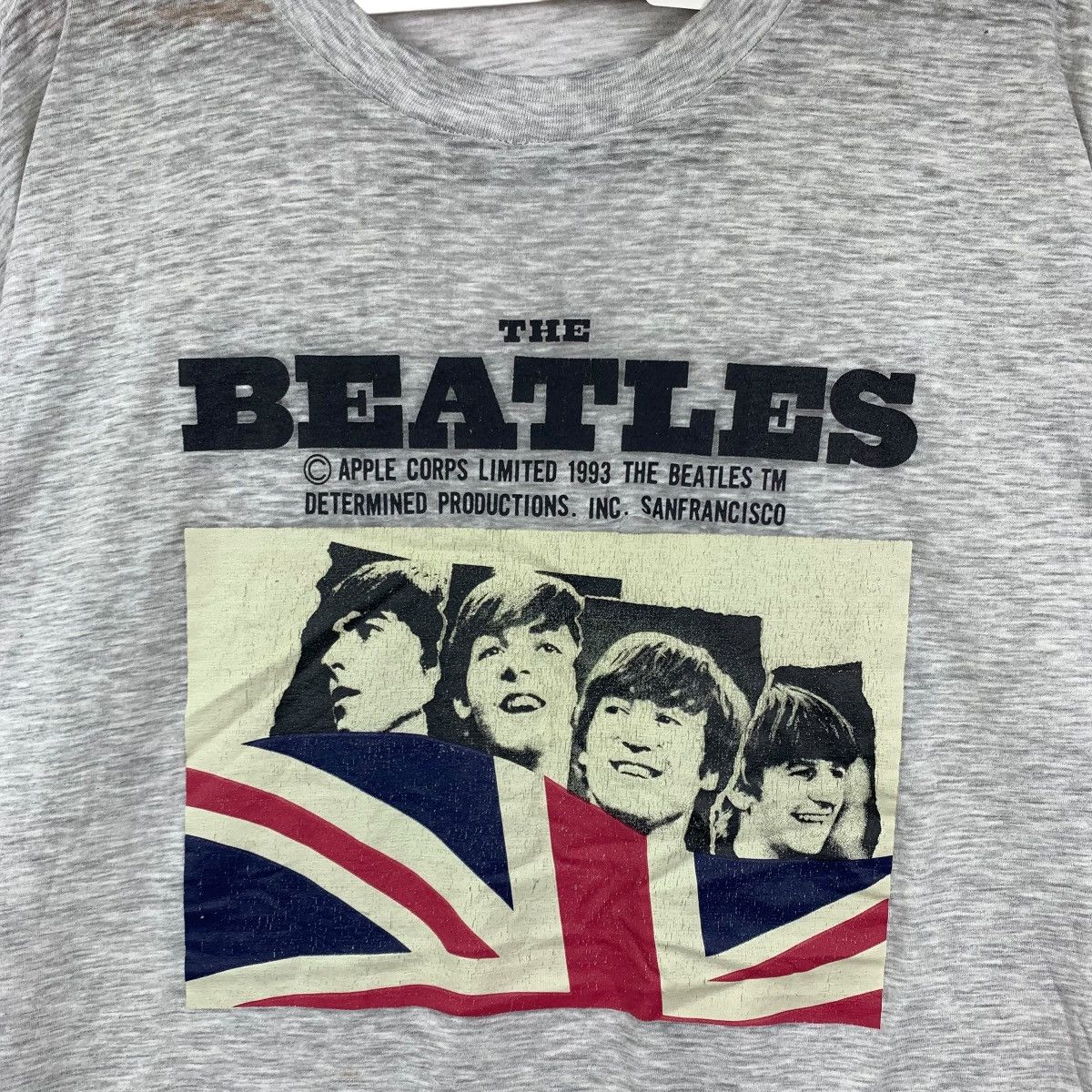 Vintage Vintage 90s THE BEATLES 1993 Apple Corps Limited Tshirt Size US XL / EU 56 / 4 - 3 Thumbnail
