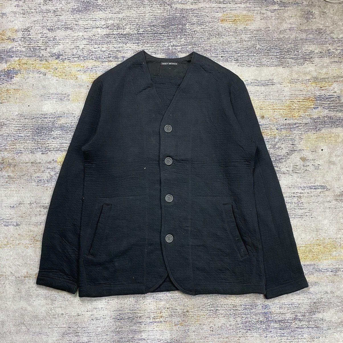 Issey Miyake issey miyake collarless jacket Size US M / EU 48-50 / 2 - 1 Thumbnail