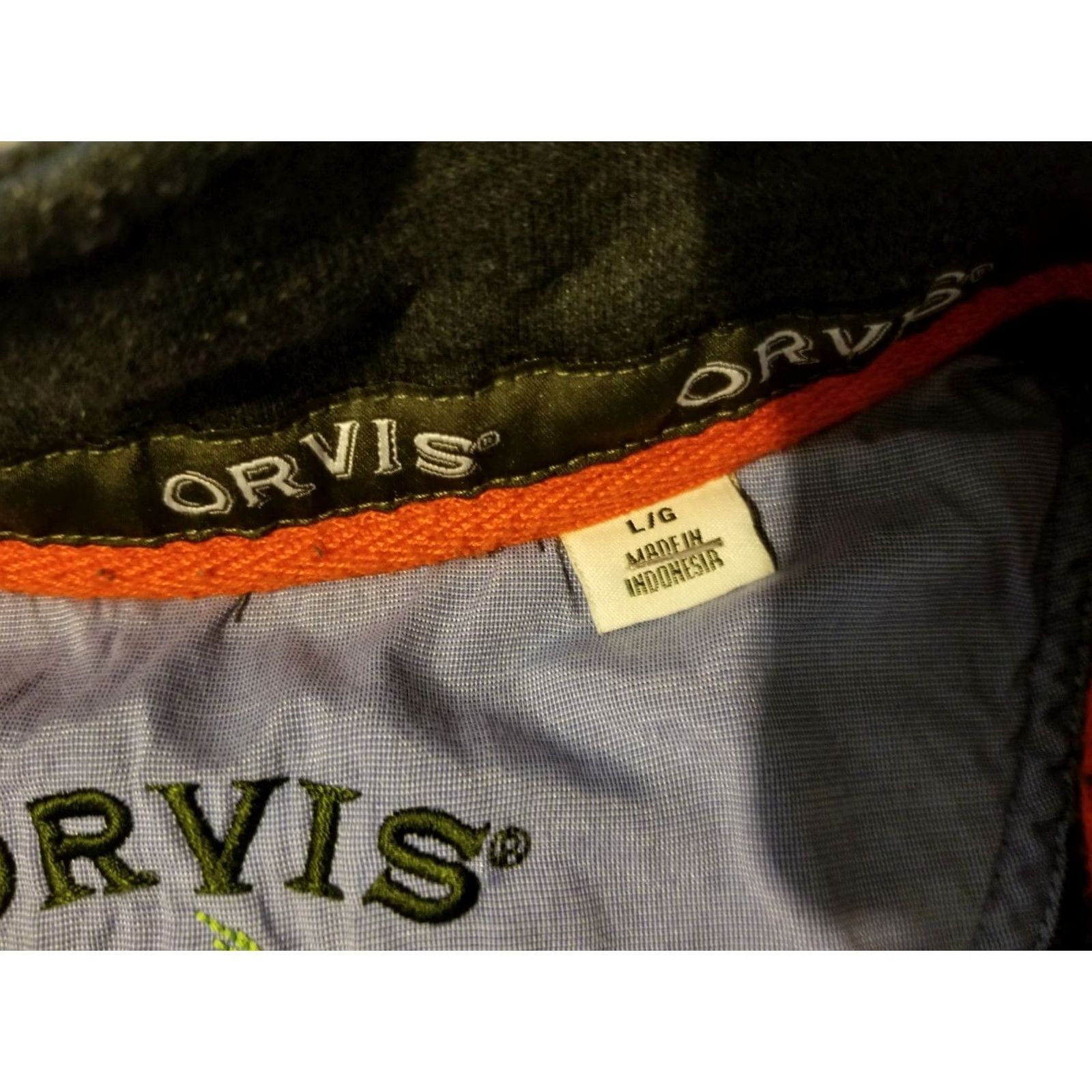 Orvis Orvis Mens Polo Sweater L Gray Cotton Pullover Shirt Vintage? Size US L / EU 52-54 / 3 - 4 Thumbnail