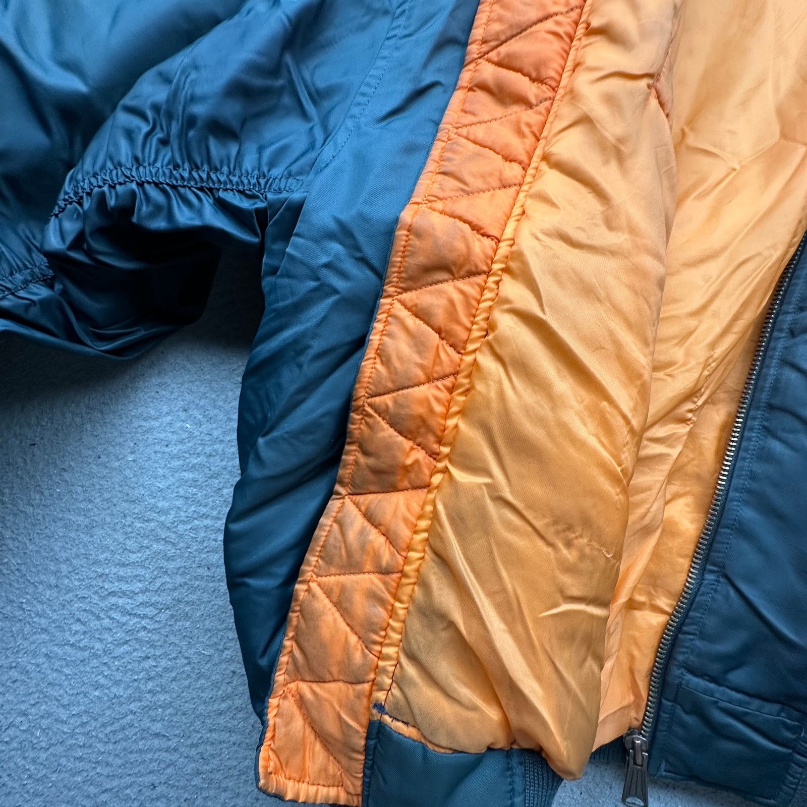 Other Vintage MA-1 Flyers Intermediate Flight Bomber Jacket Large Size US L / EU 52-54 / 3 - 15 Thumbnail