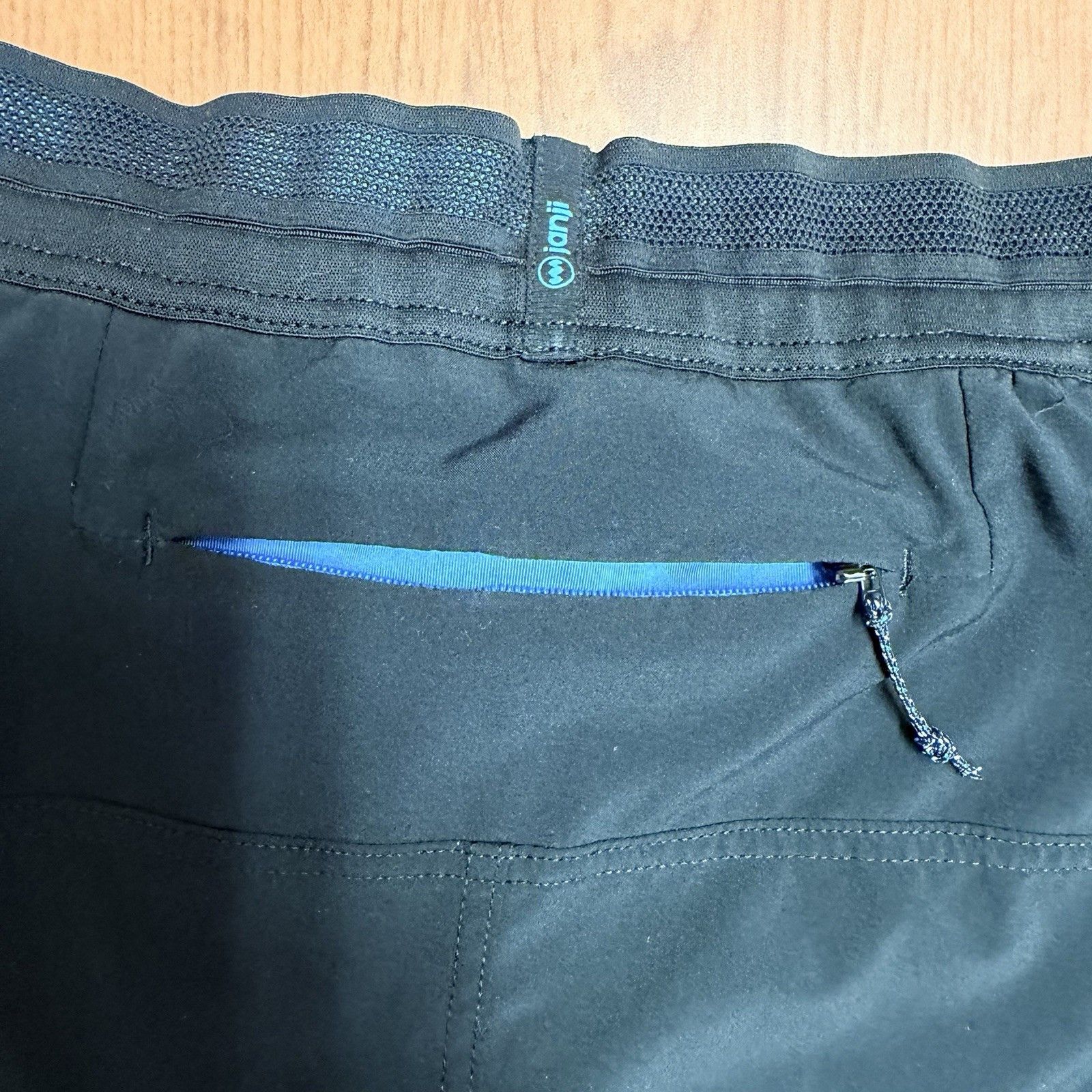 Other Janji AFO 5” Running Shorts Men’s XL Black Blue Lined Trail Size US 34 / EU 50 - 8 Thumbnail